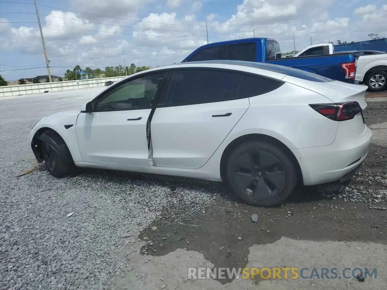 2 Фотография поврежденного автомобиля 5YJ3E1EA0MF920949 TESLA MODEL 3 2021