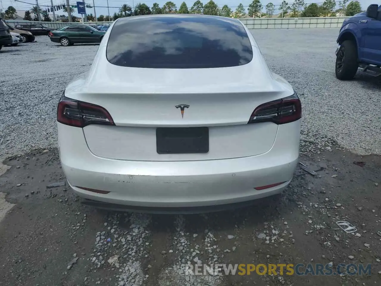 6 Фотография поврежденного автомобиля 5YJ3E1EA0MF920949 TESLA MODEL 3 2021