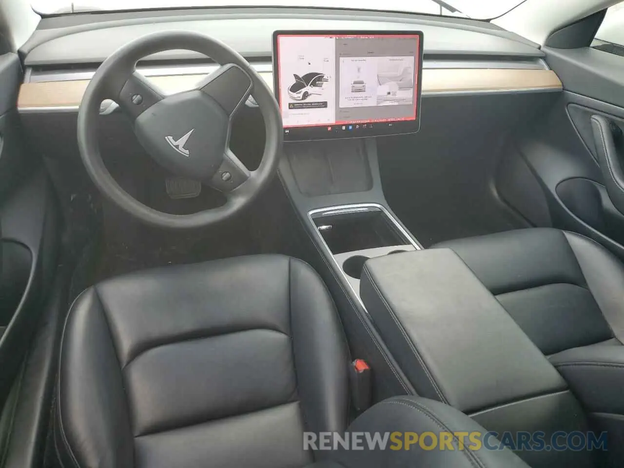 8 Фотография поврежденного автомобиля 5YJ3E1EA0MF920949 TESLA MODEL 3 2021