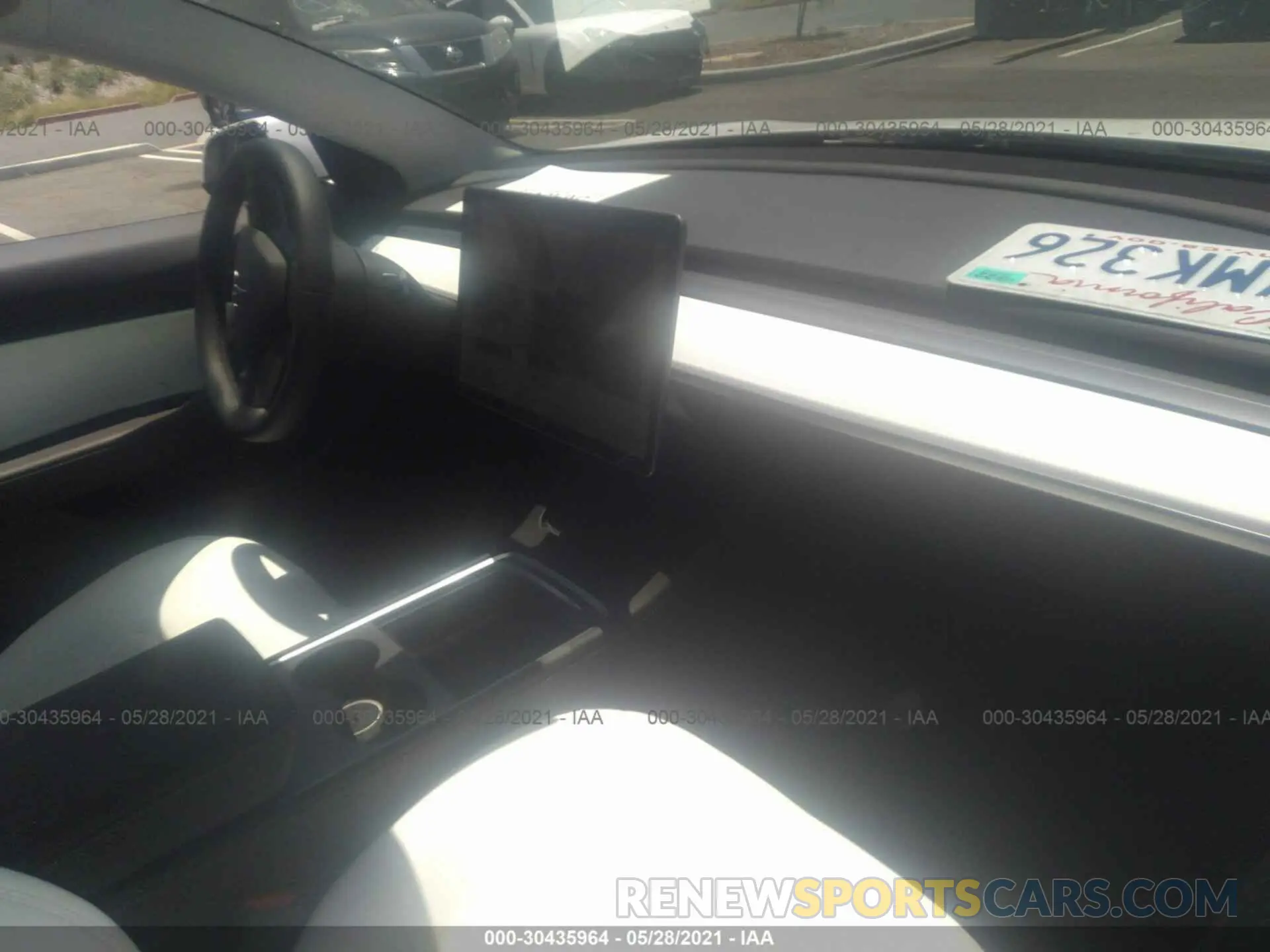 5 Photograph of a damaged car 5YJ3E1EA0MF927691 TESLA MODEL 3 2021