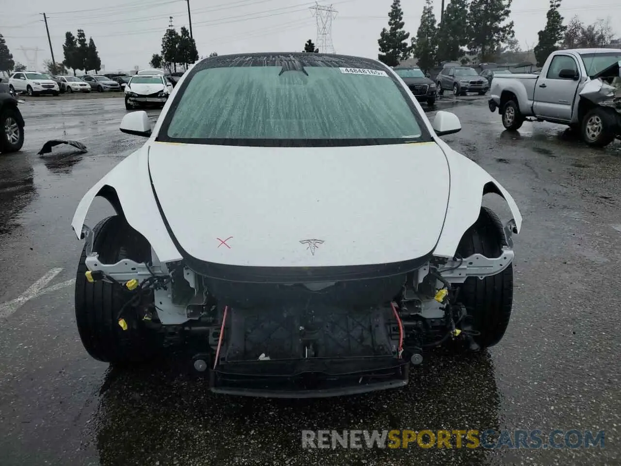 5 Photograph of a damaged car 5YJ3E1EA0MF940392 TESLA MODEL 3 2021