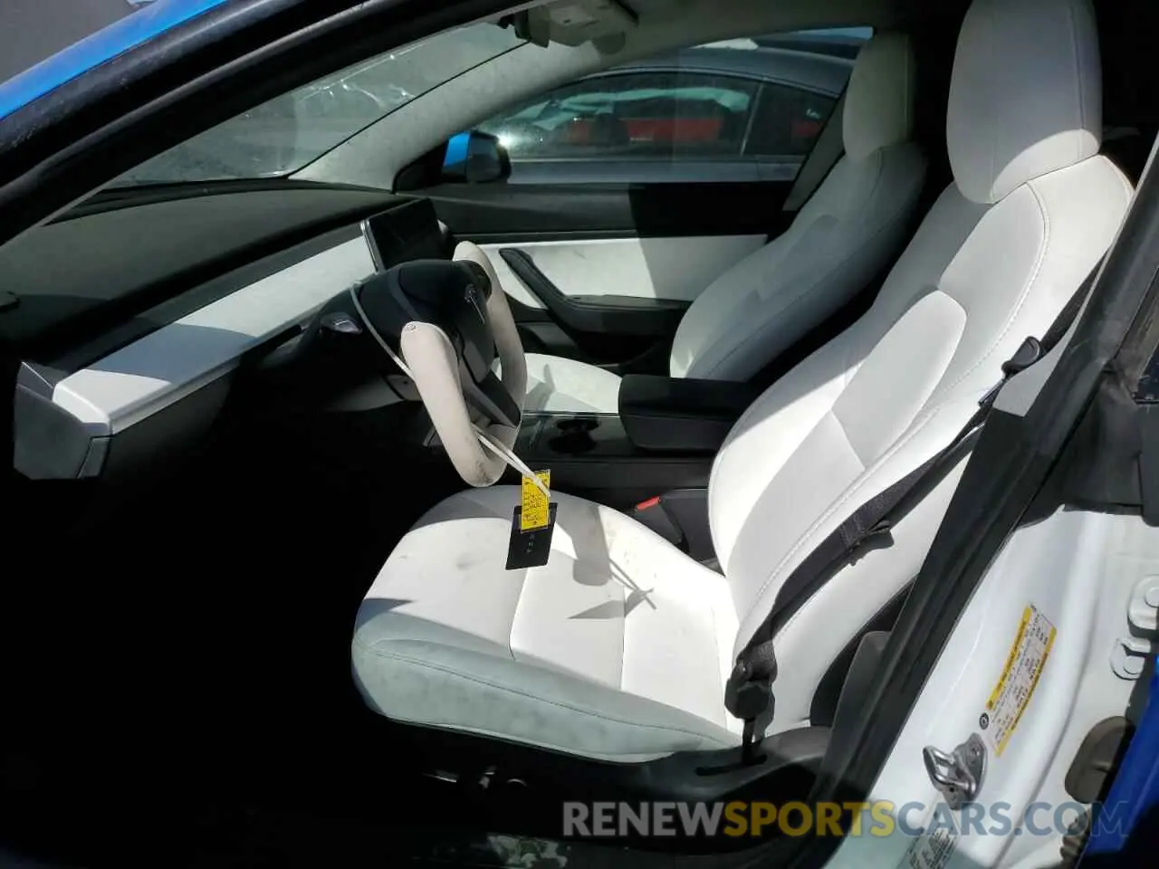 7 Photograph of a damaged car 5YJ3E1EA0MF942983 TESLA MODEL 3 2021