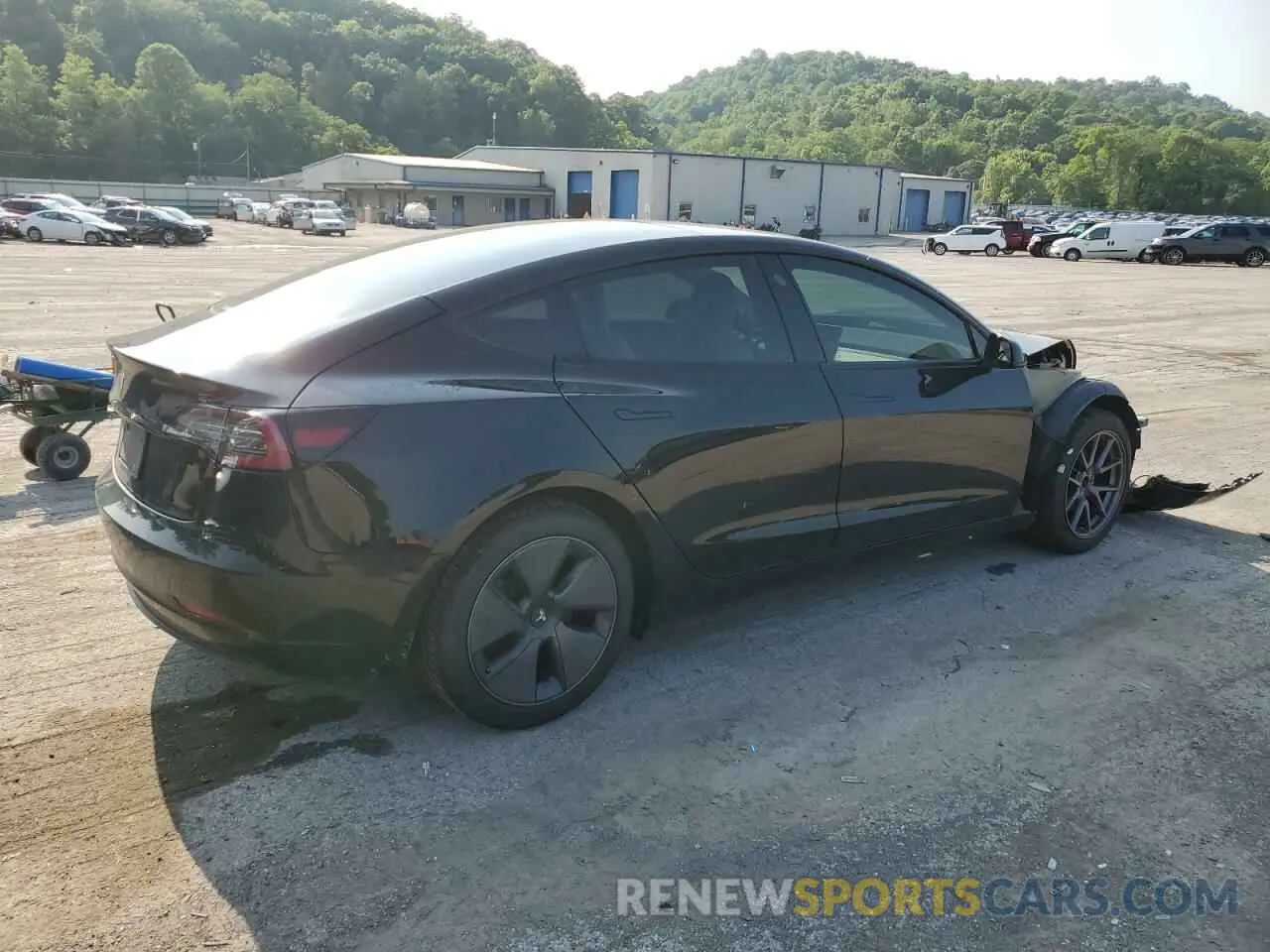 3 Фотография поврежденного автомобиля 5YJ3E1EA0MF964045 TESLA MODEL 3 2021