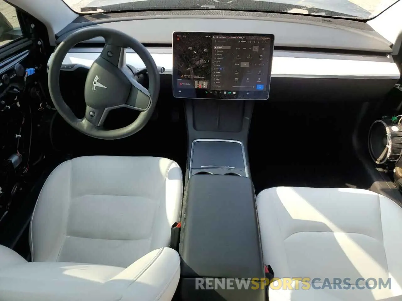 8 Фотография поврежденного автомобиля 5YJ3E1EA0MF964045 TESLA MODEL 3 2021