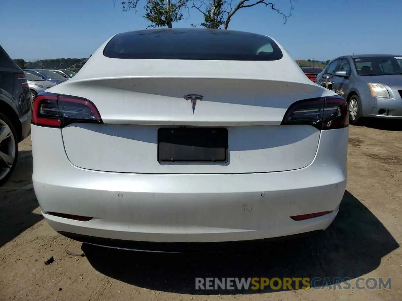 6 Фотография поврежденного автомобиля 5YJ3E1EA0MF985574 TESLA MODEL 3 2021