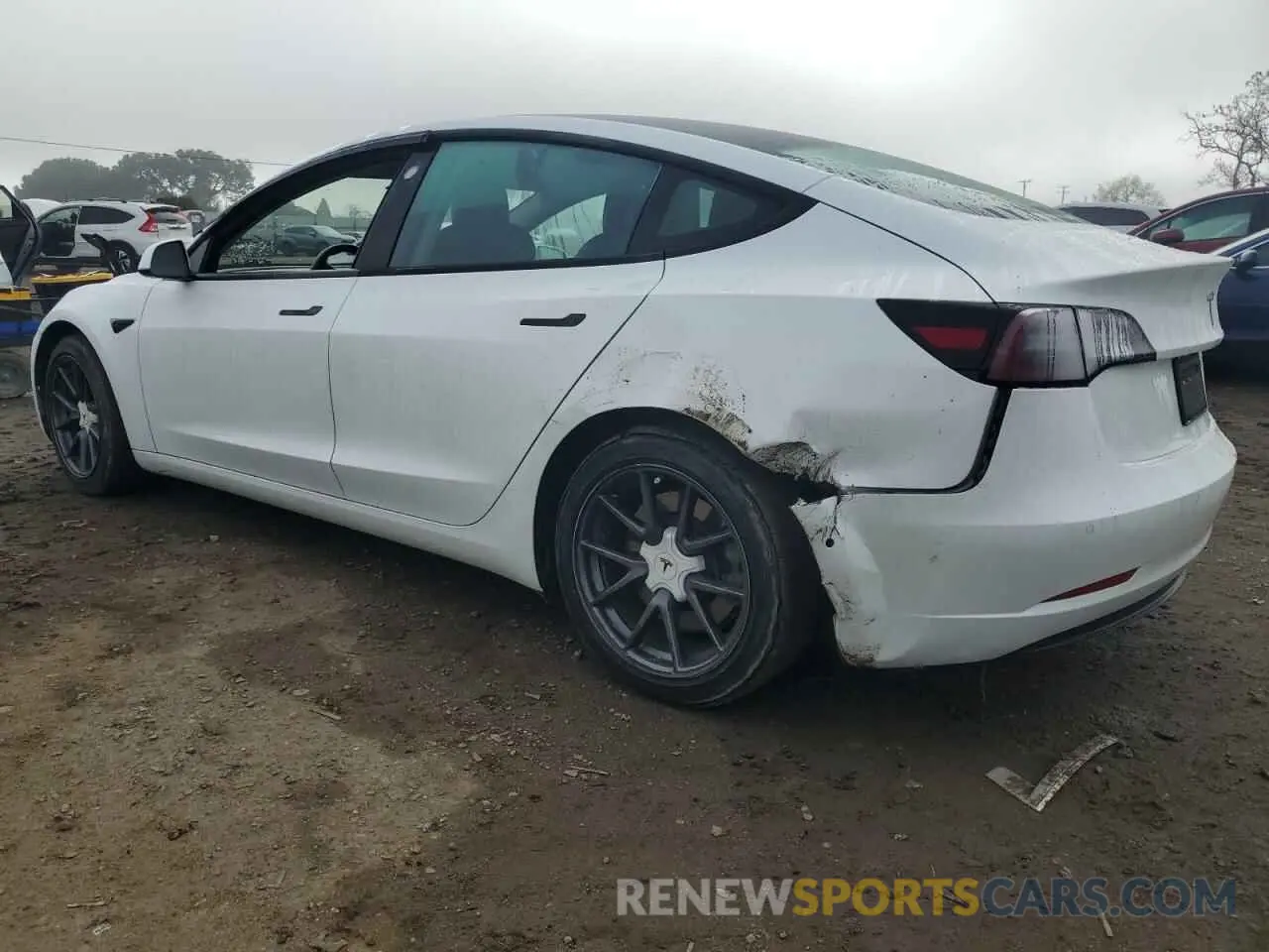 2 Фотография поврежденного автомобиля 5YJ3E1EA1MF066389 TESLA MODEL 3 2021