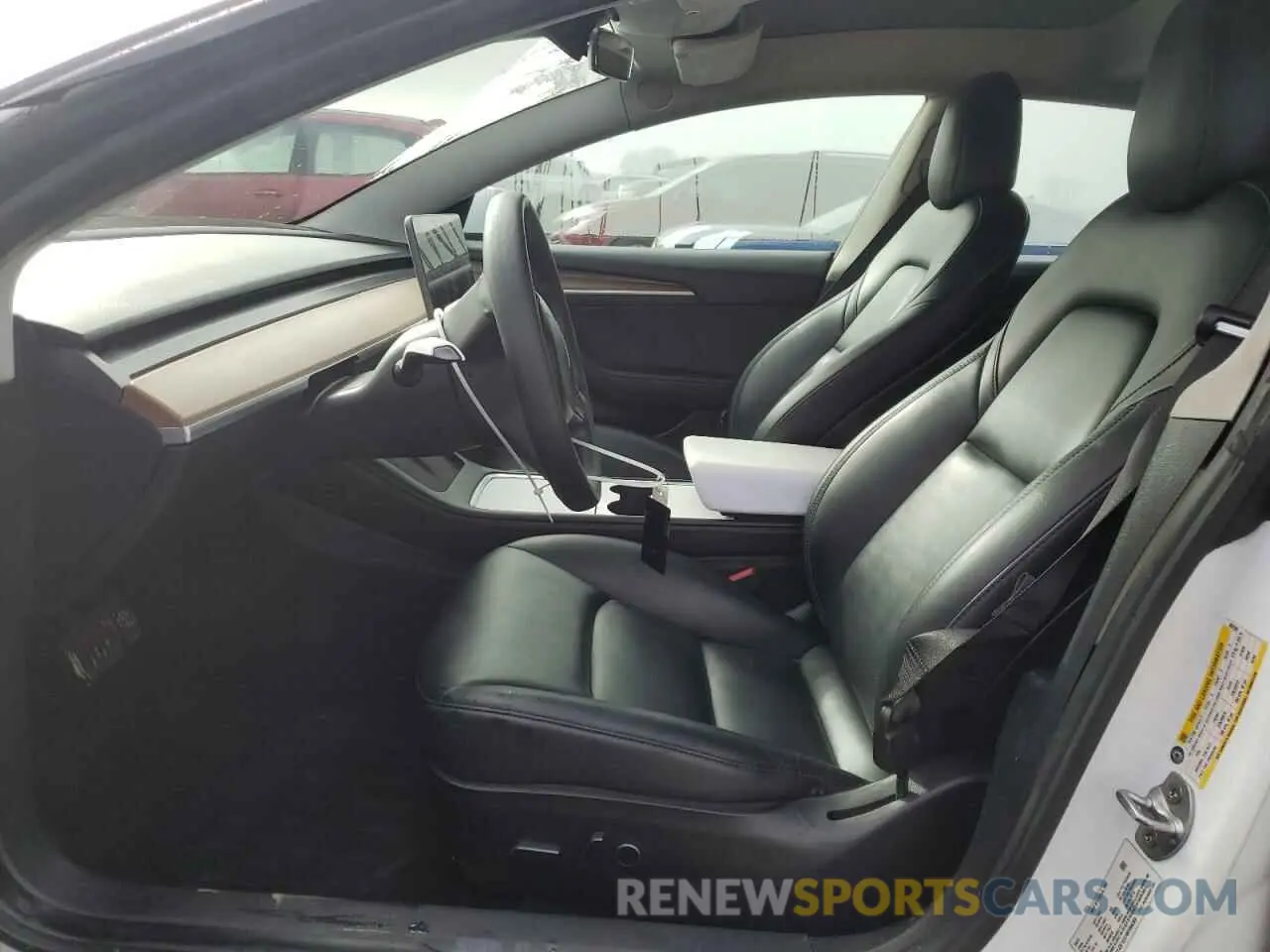 7 Фотография поврежденного автомобиля 5YJ3E1EA1MF066389 TESLA MODEL 3 2021