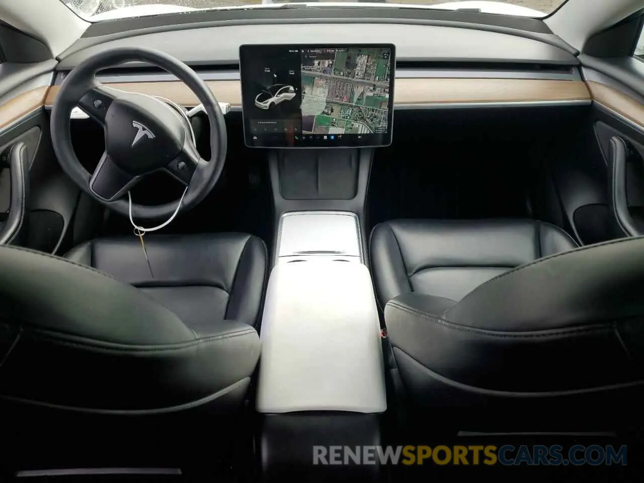 8 Фотография поврежденного автомобиля 5YJ3E1EA1MF066389 TESLA MODEL 3 2021