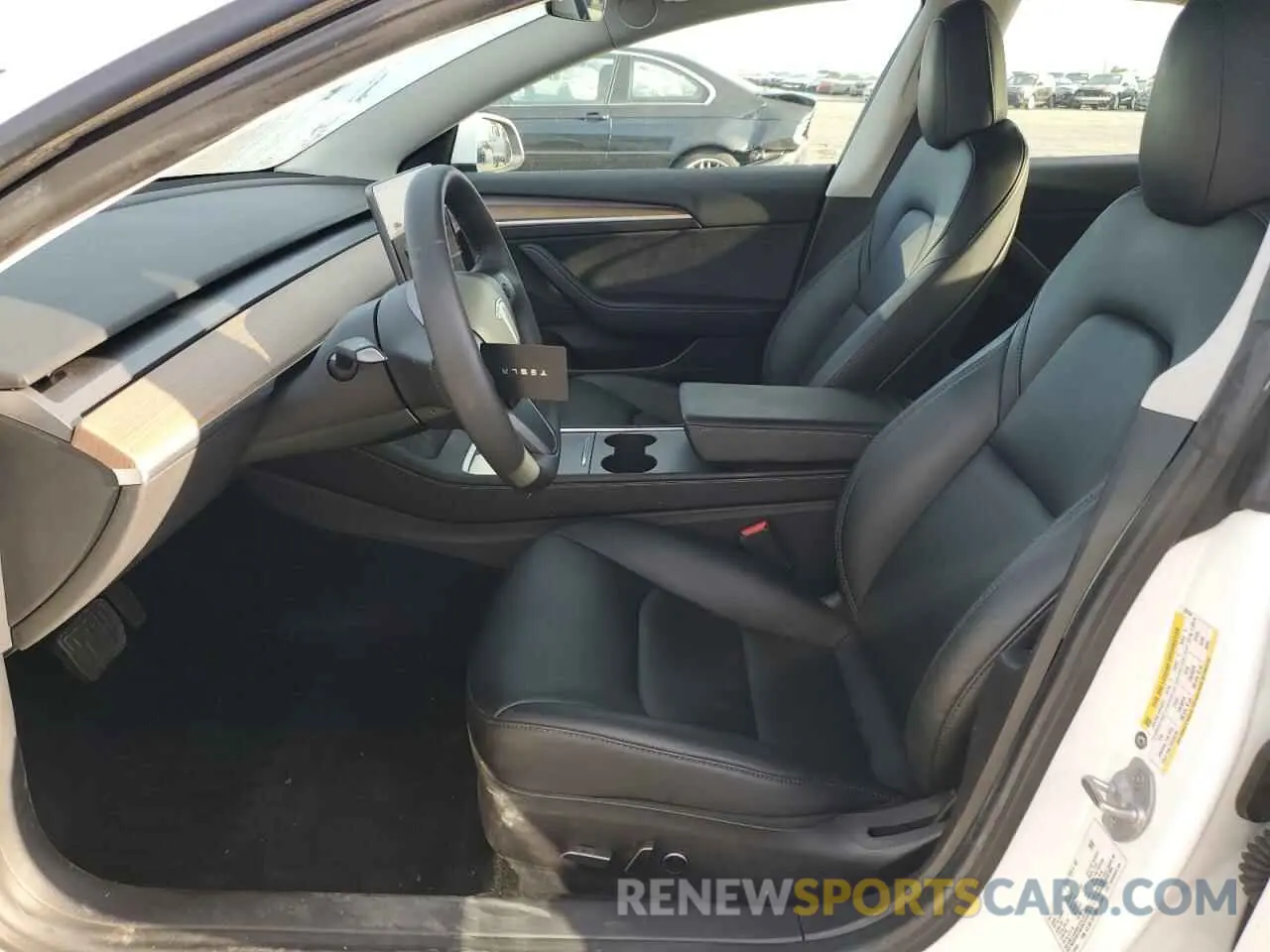 7 Photograph of a damaged car 5YJ3E1EA1MF070734 TESLA MODEL 3 2021