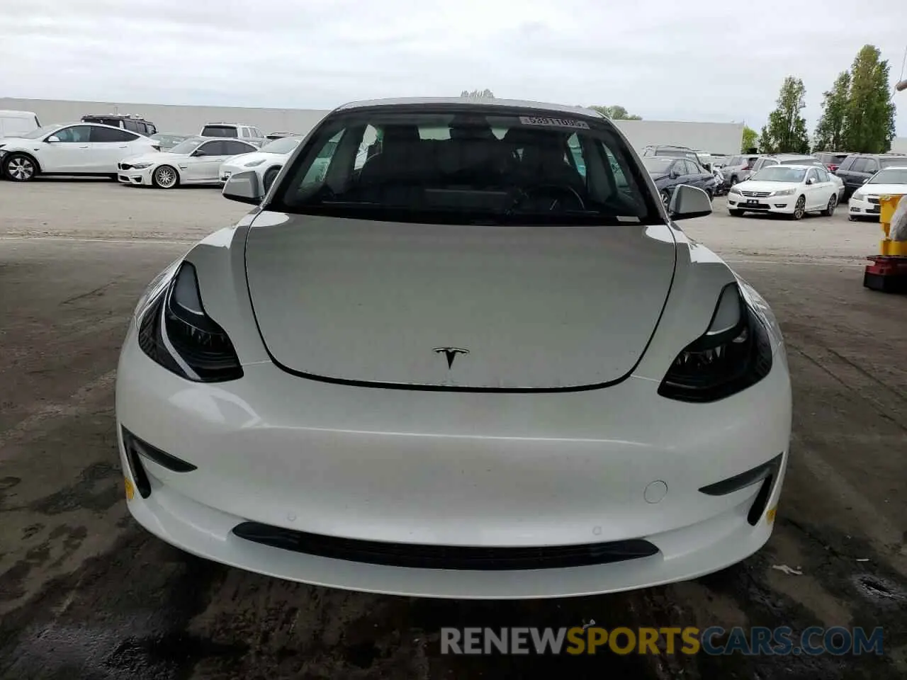 5 Photograph of a damaged car 5YJ3E1EA1MF072130 TESLA MODEL 3 2021