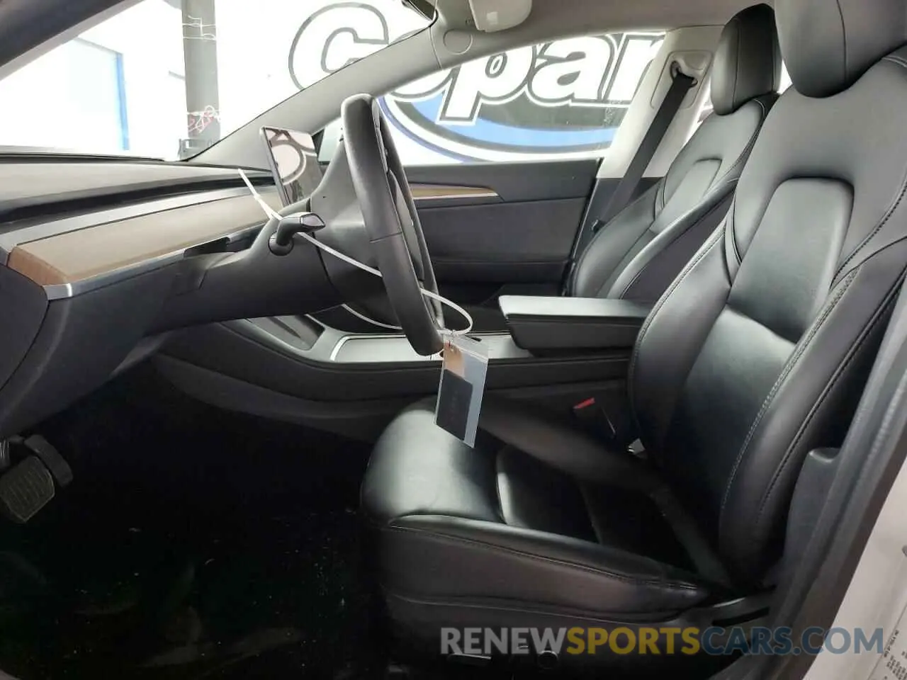7 Photograph of a damaged car 5YJ3E1EA1MF072130 TESLA MODEL 3 2021
