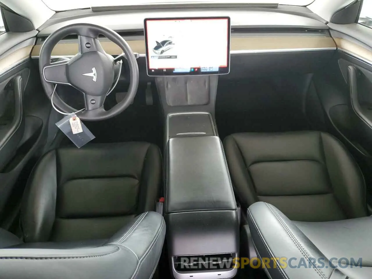 8 Photograph of a damaged car 5YJ3E1EA1MF072130 TESLA MODEL 3 2021