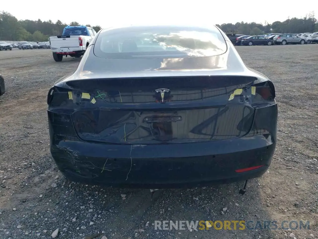 6 Photograph of a damaged car 5YJ3E1EA1MF084245 TESLA MODEL 3 2021