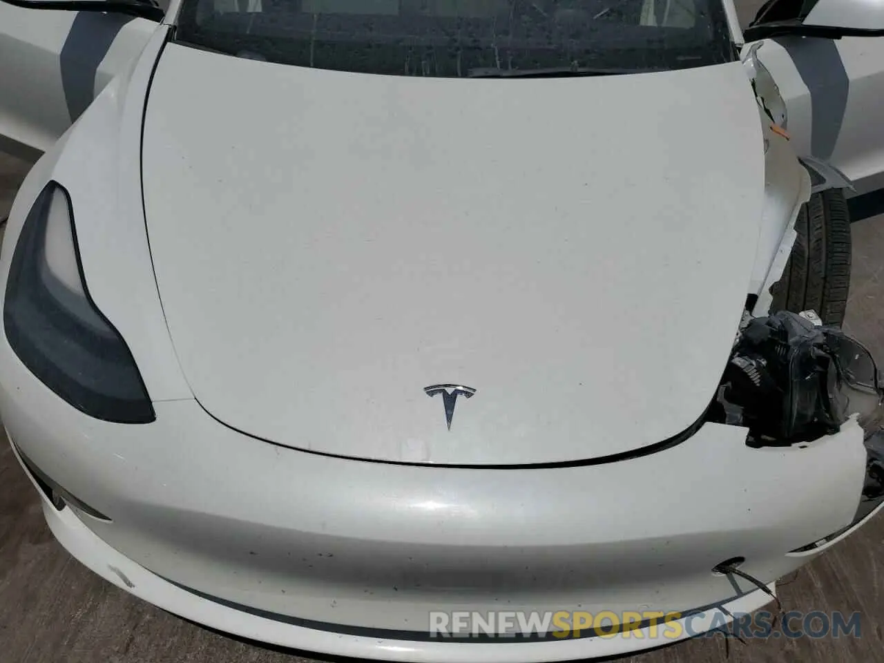 12 Photograph of a damaged car 5YJ3E1EA1MF091521 TESLA MODEL 3 2021