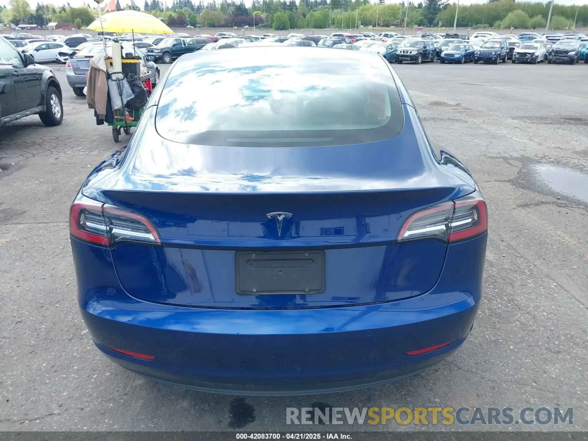 17 Фотография поврежденного автомобиля 5YJ3E1EA1MF094693 TESLA MODEL 3 2021