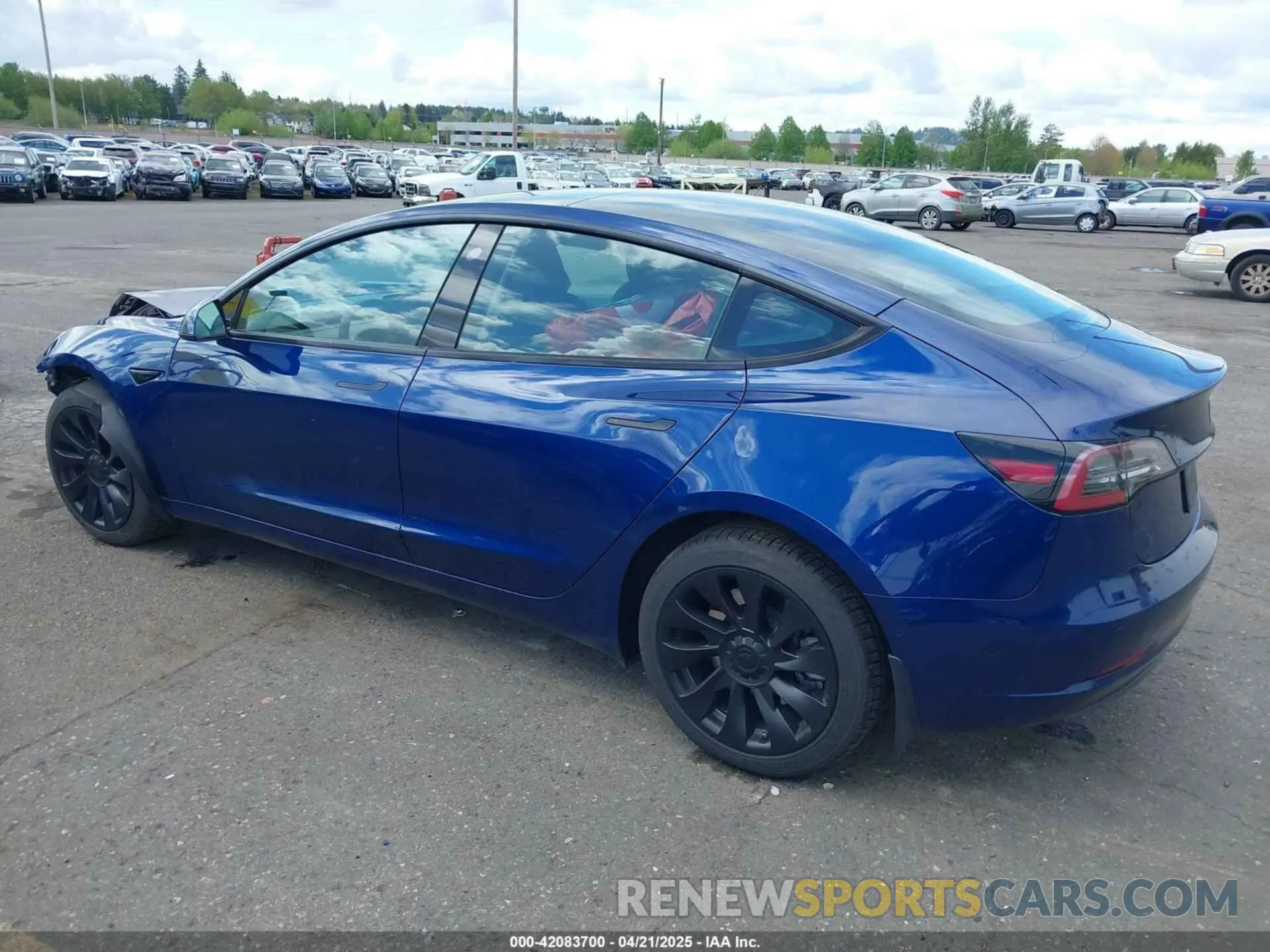 3 Фотография поврежденного автомобиля 5YJ3E1EA1MF094693 TESLA MODEL 3 2021