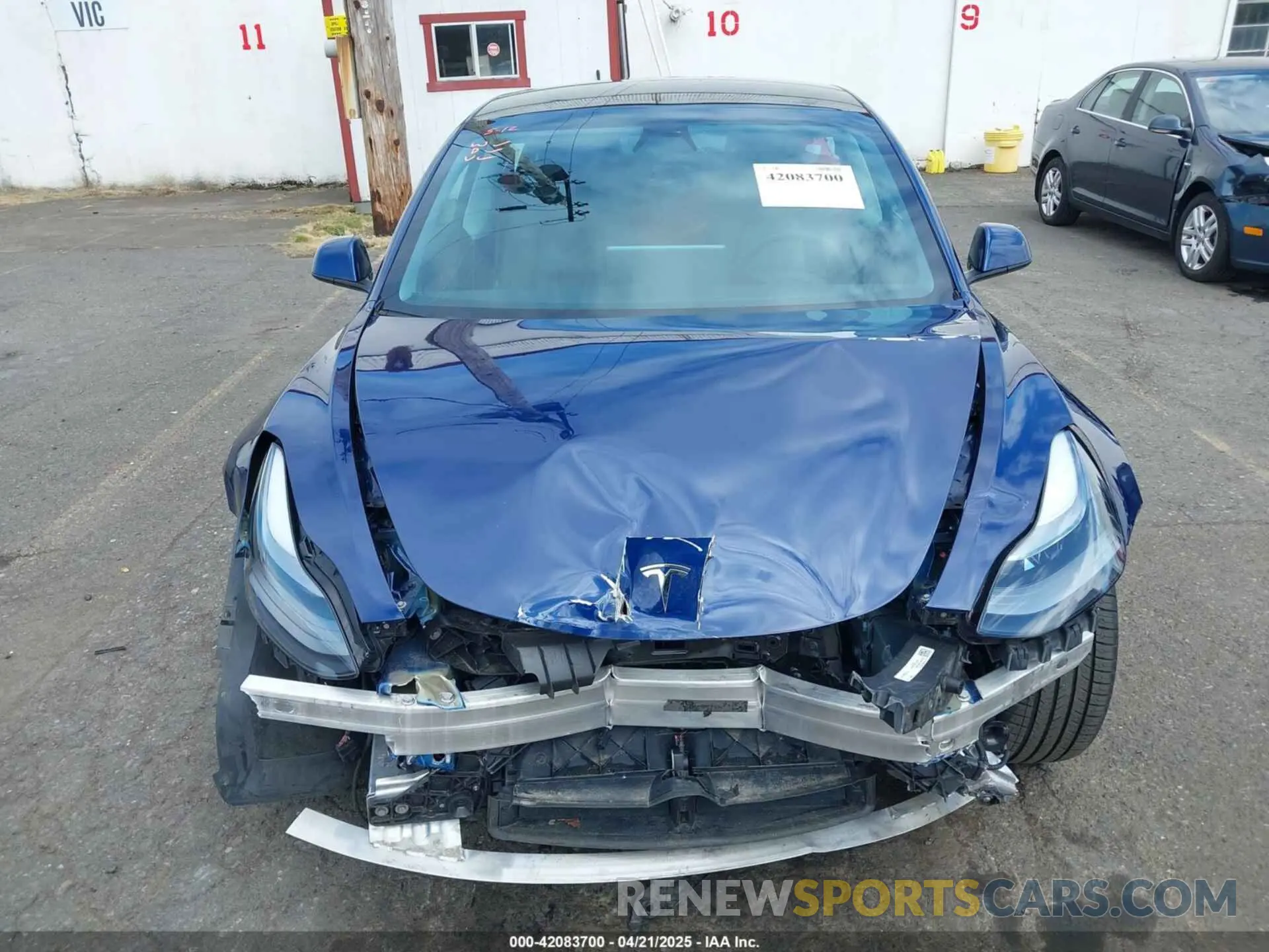 6 Фотография поврежденного автомобиля 5YJ3E1EA1MF094693 TESLA MODEL 3 2021