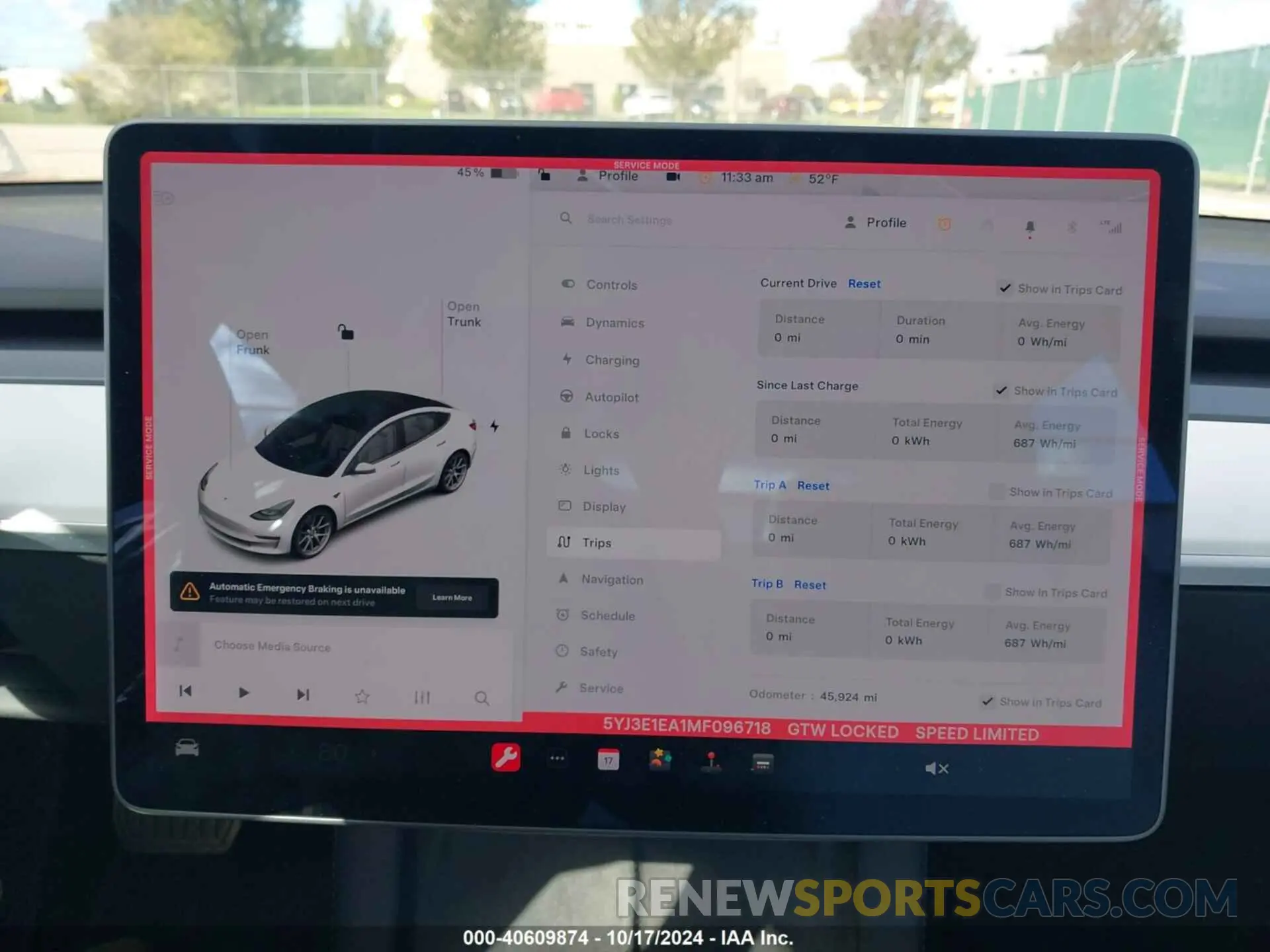 18 Фотография поврежденного автомобиля 5YJ3E1EA1MF096718 TESLA MODEL 3 2021