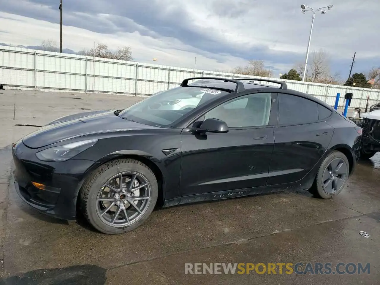 1 Фотография поврежденного автомобиля 5YJ3E1EA1MF876427 TESLA MODEL 3 2021