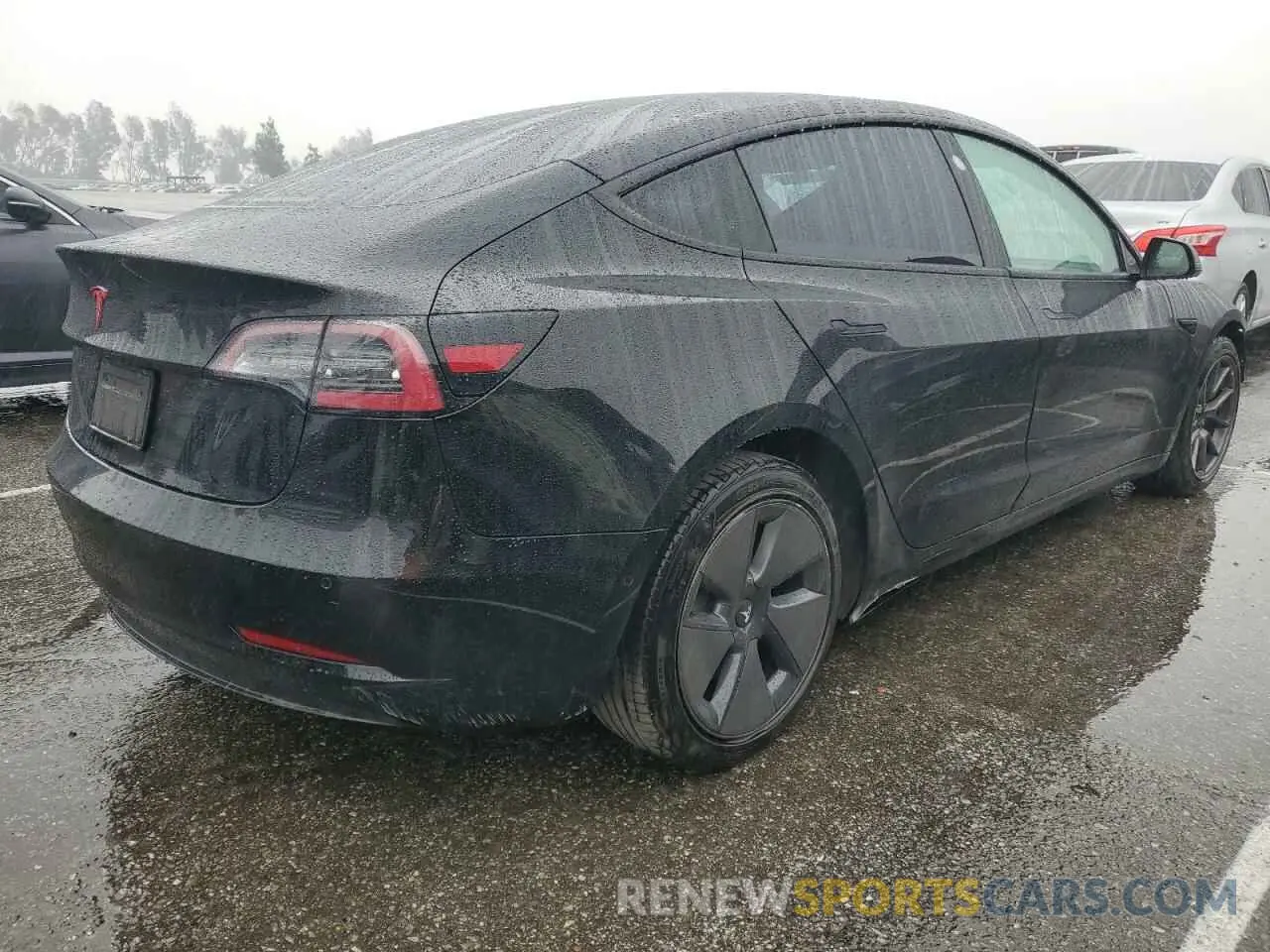3 Photograph of a damaged car 5YJ3E1EA1MF940627 TESLA MODEL 3 2021