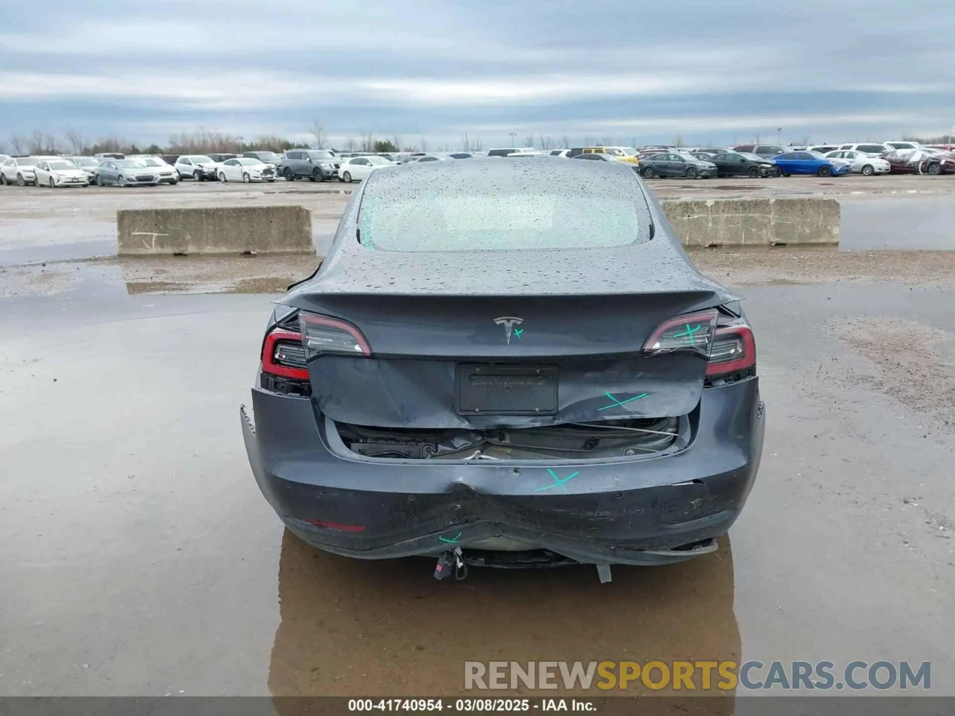 6 Фотография поврежденного автомобиля 5YJ3E1EA1MF976740 TESLA MODEL 3 2021