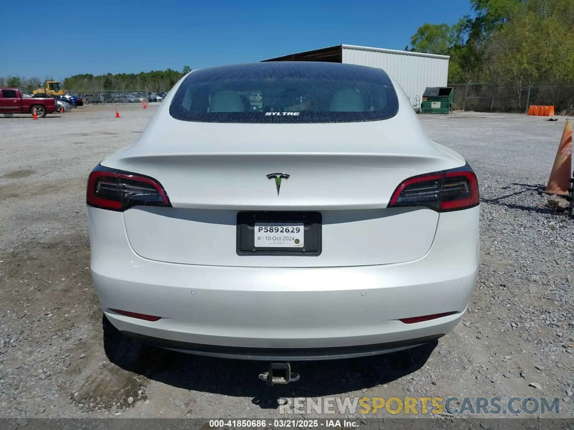 16 Photograph of a damaged car 5YJ3E1EA2MF020540 TESLA MODEL 3 2021