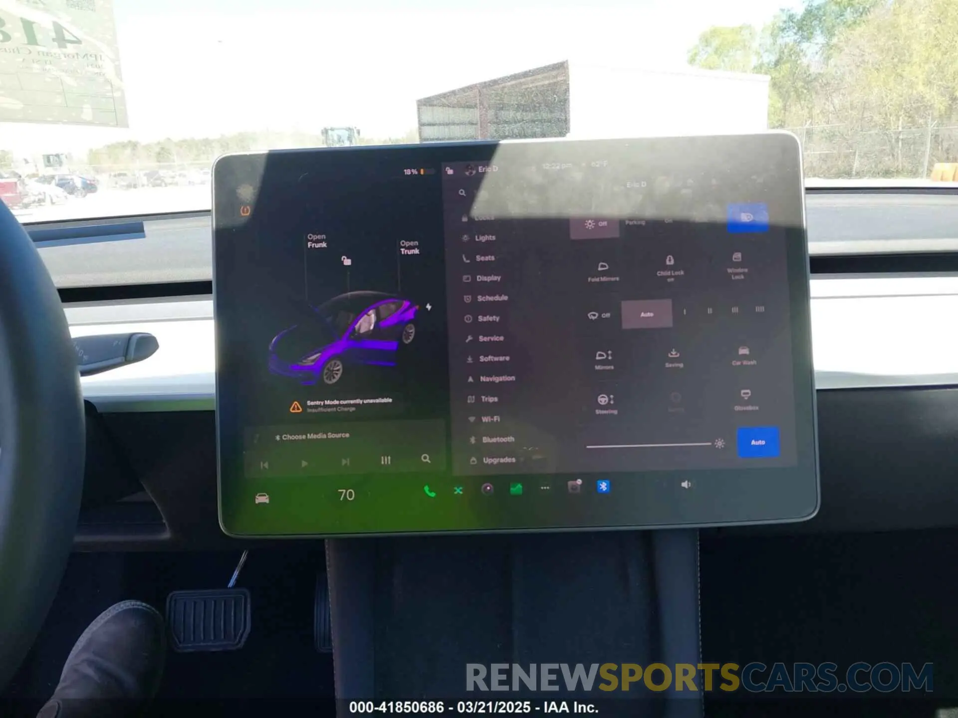 7 Photograph of a damaged car 5YJ3E1EA2MF020540 TESLA MODEL 3 2021