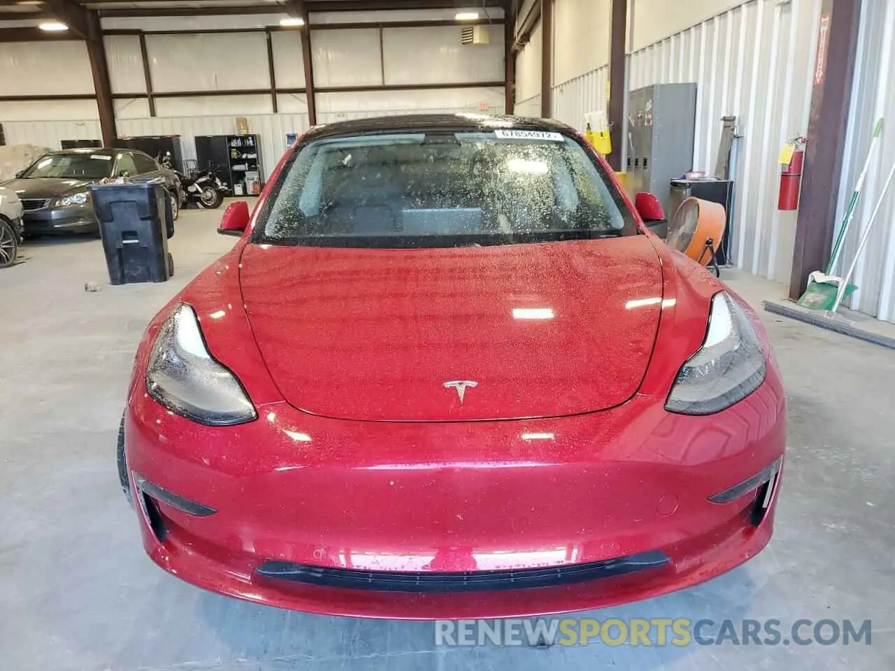 5 Photograph of a damaged car 5YJ3E1EA2MF029867 TESLA MODEL 3 2021