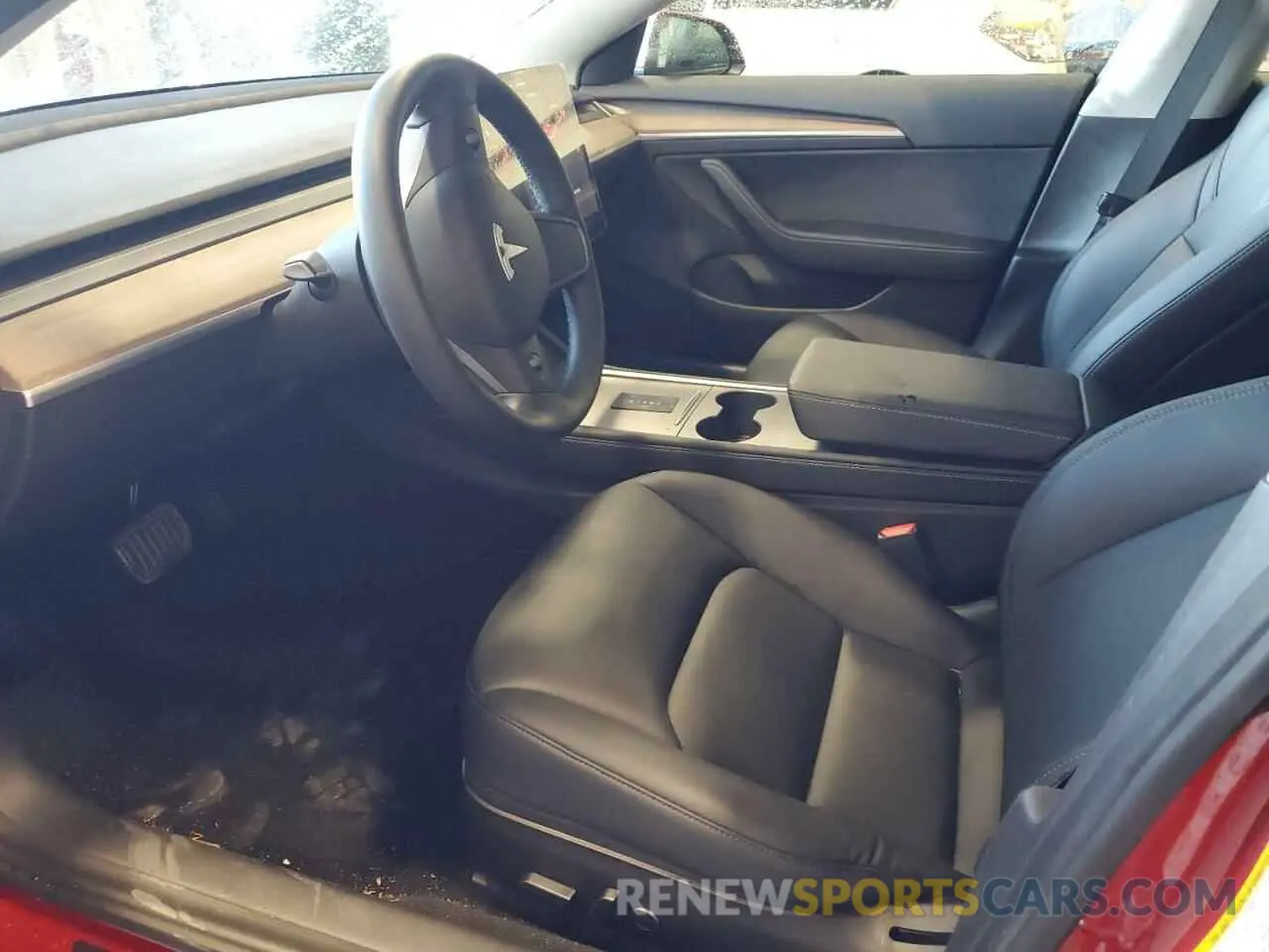 7 Photograph of a damaged car 5YJ3E1EA2MF029867 TESLA MODEL 3 2021