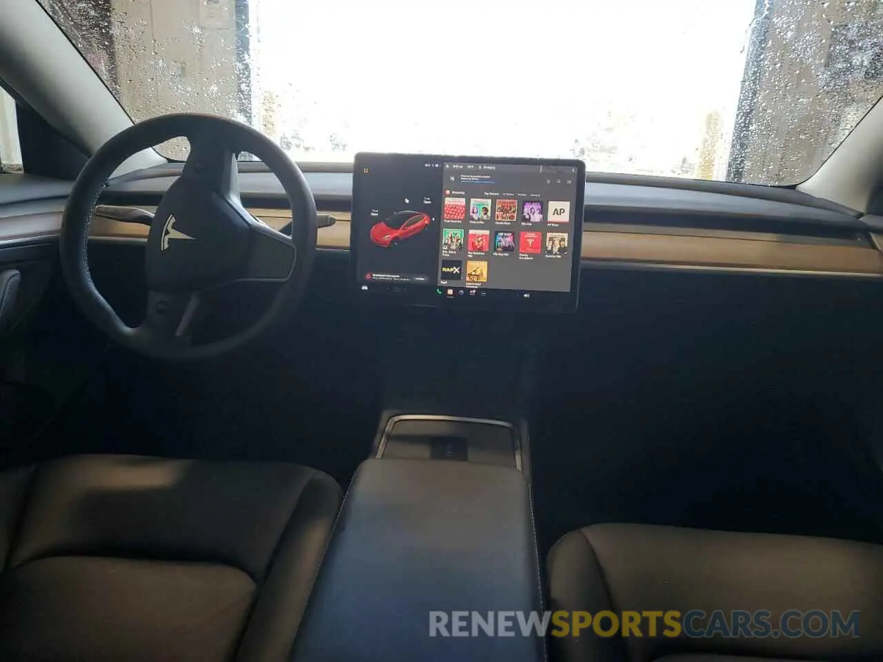 8 Photograph of a damaged car 5YJ3E1EA2MF029867 TESLA MODEL 3 2021