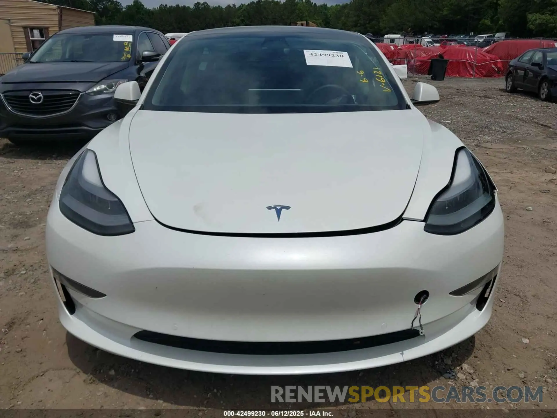 11 Photograph of a damaged car 5YJ3E1EA2MF046121 TESLA MODEL 3 2021