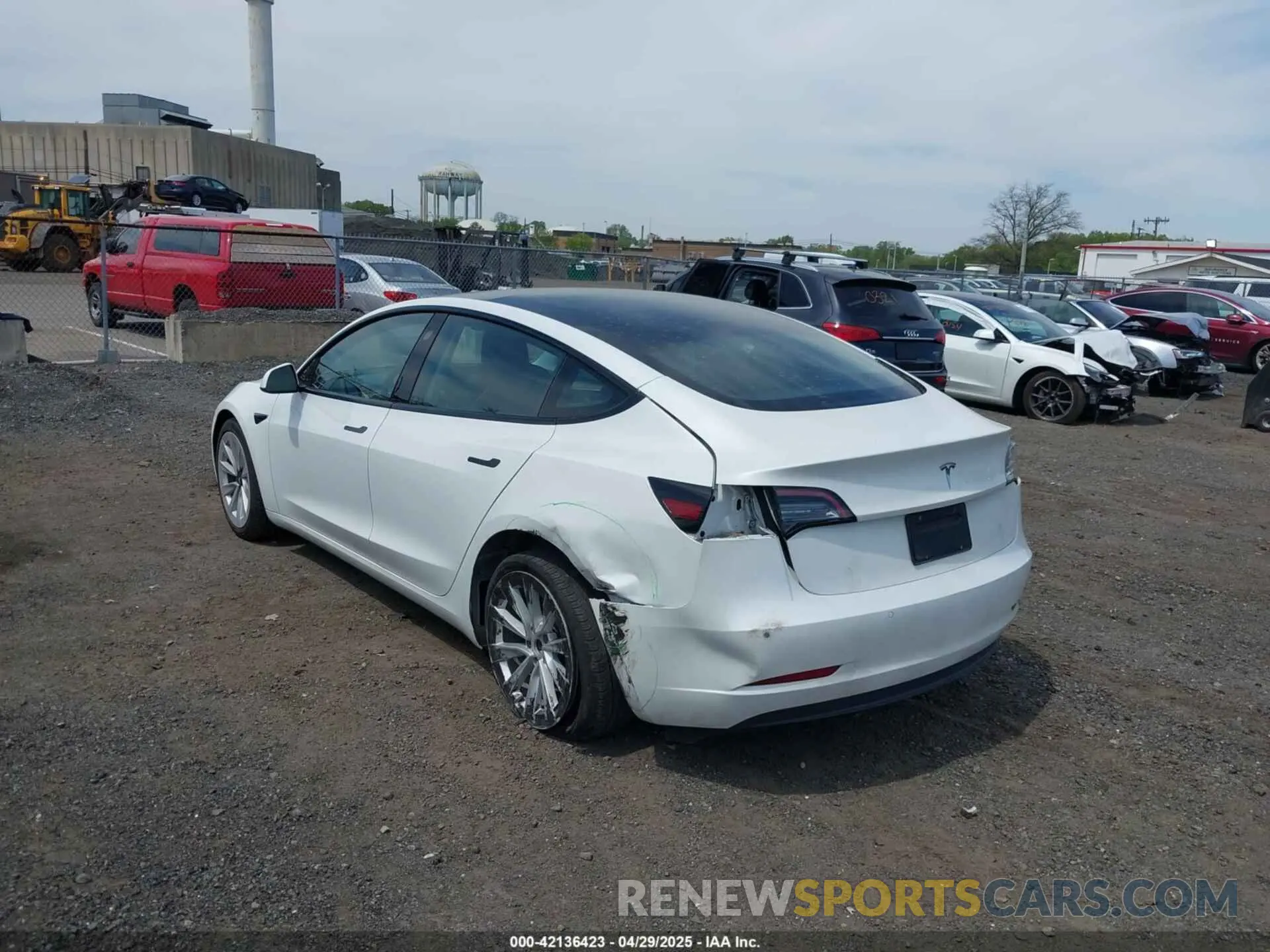 6 Photograph of a damaged car 5YJ3E1EA2MF063761 TESLA MODEL 3 2021