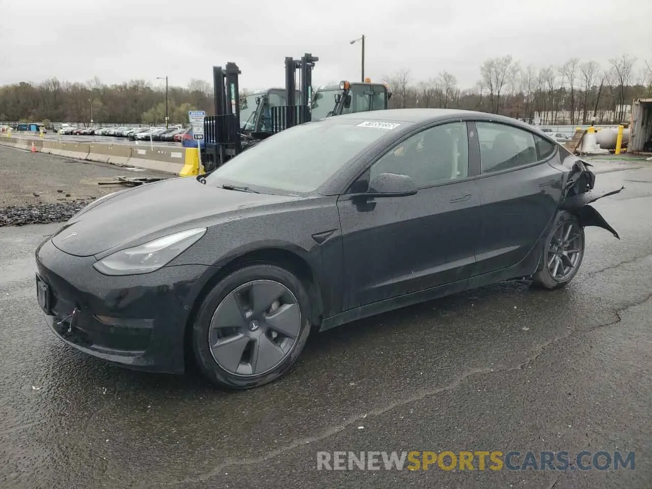 1 Фотография поврежденного автомобиля 5YJ3E1EA2MF087879 TESLA MODEL 3 2021
