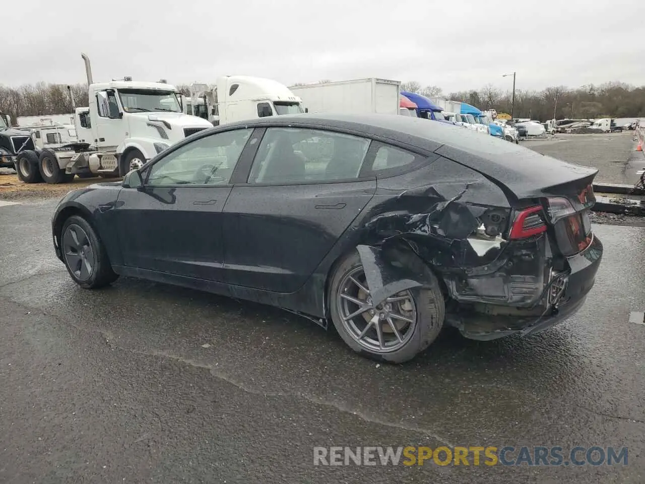 2 Фотография поврежденного автомобиля 5YJ3E1EA2MF087879 TESLA MODEL 3 2021