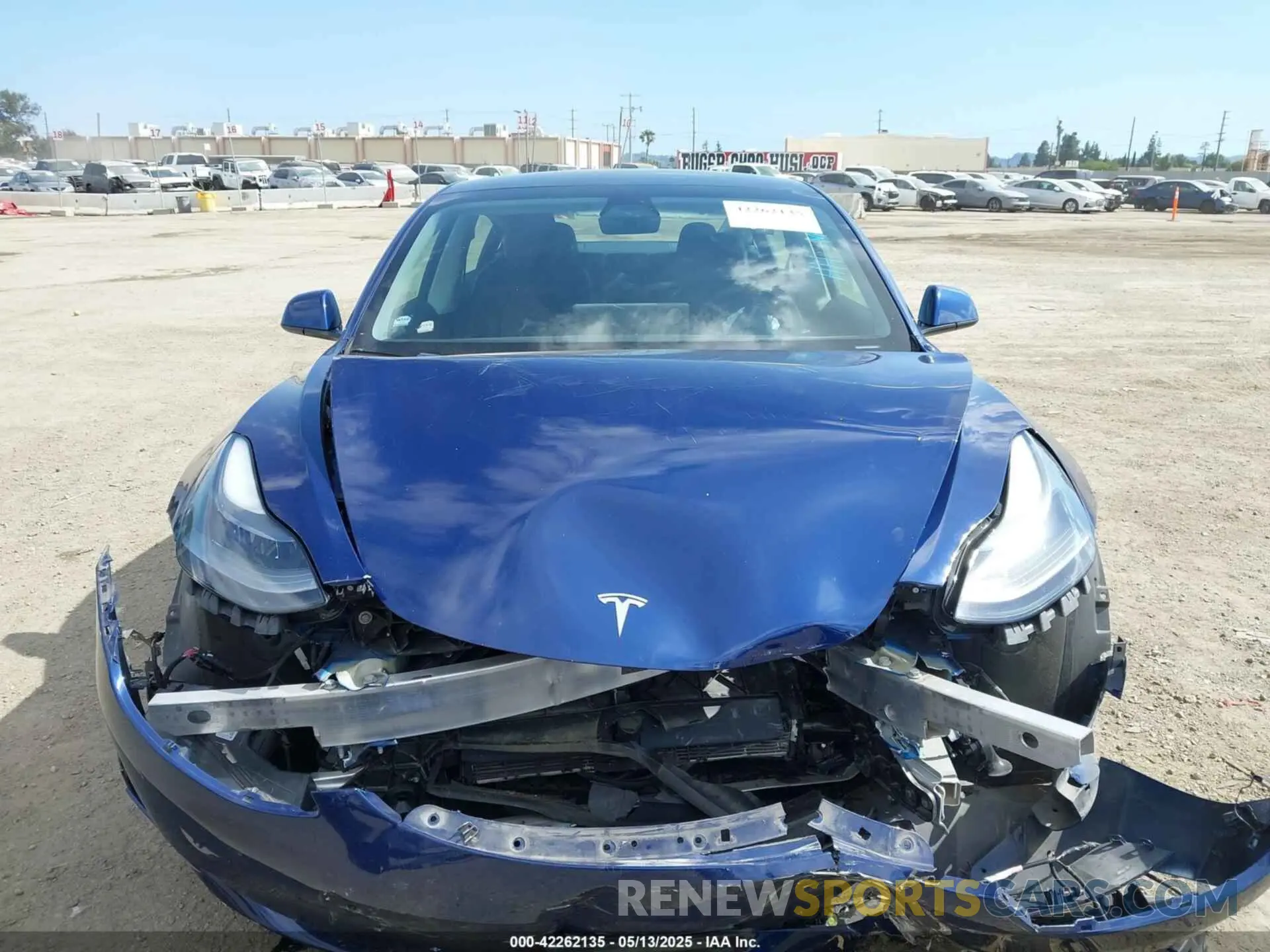 12 Photograph of a damaged car 5YJ3E1EA2MF098459 TESLA MODEL 3 2021