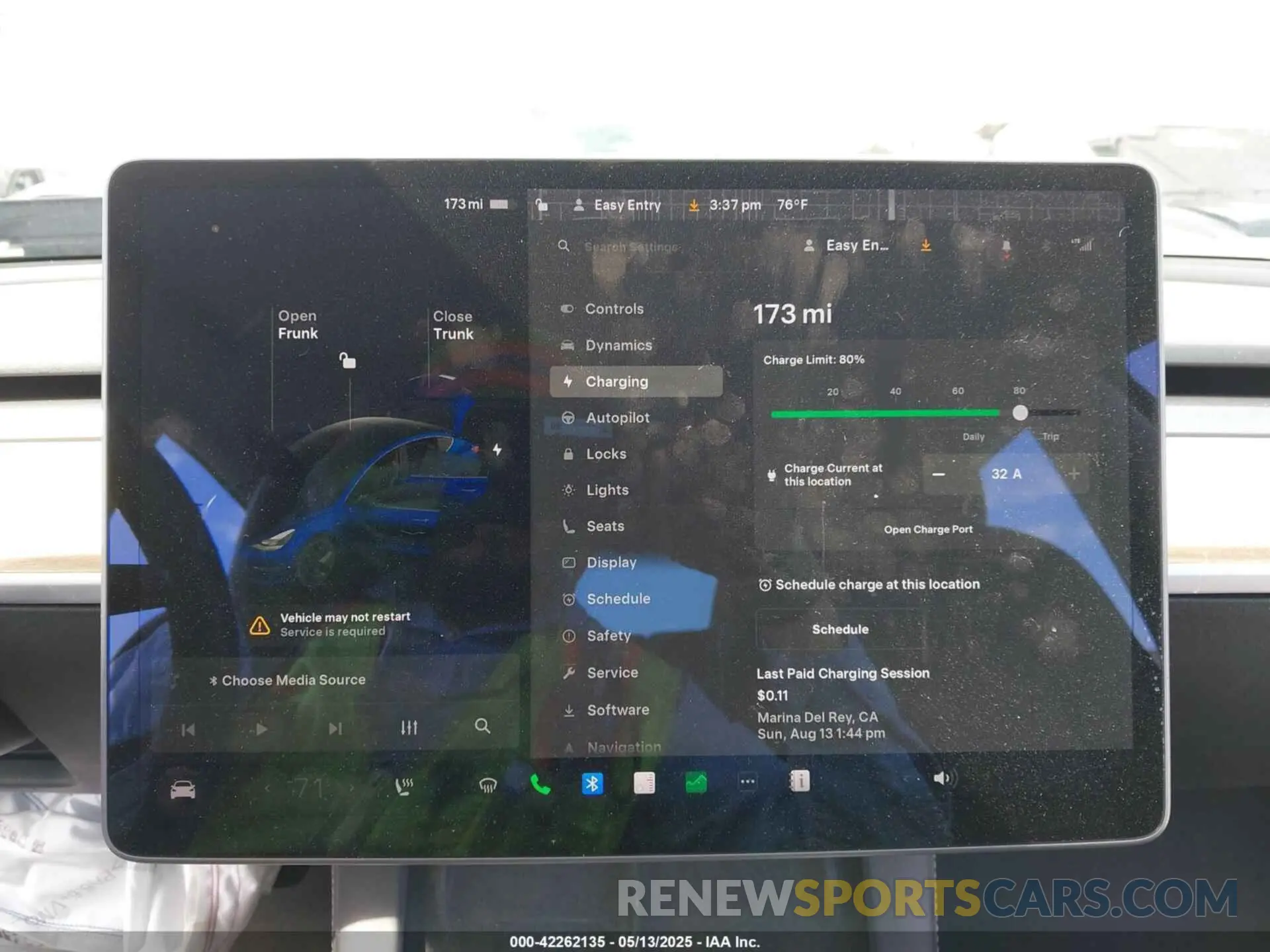17 Photograph of a damaged car 5YJ3E1EA2MF098459 TESLA MODEL 3 2021