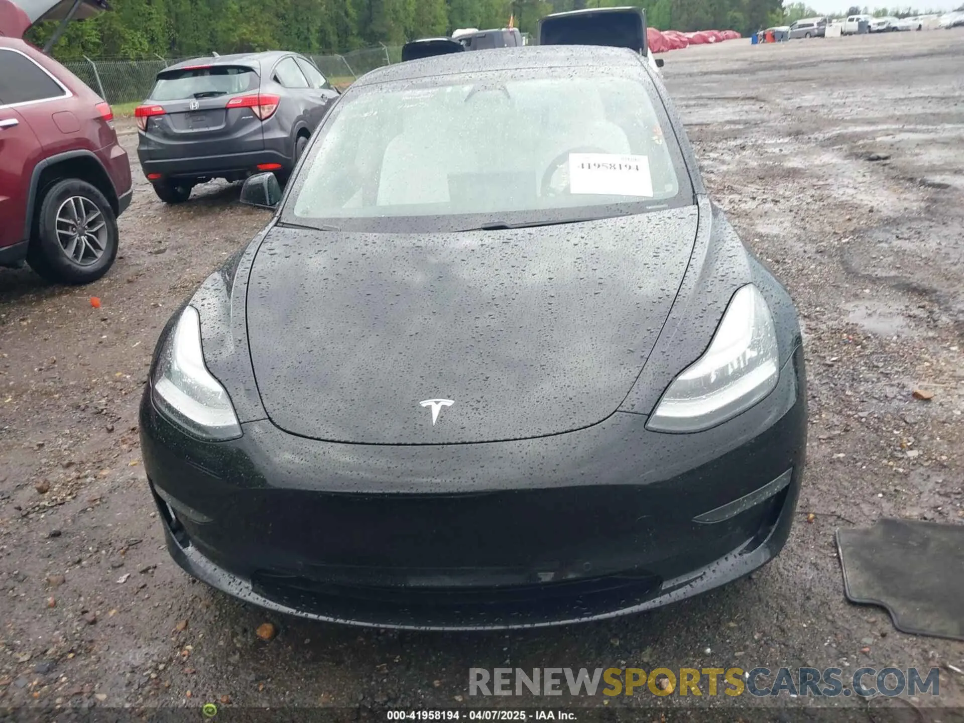 12 Photograph of a damaged car 5YJ3E1EA2MF850757 TESLA MODEL 3 2021