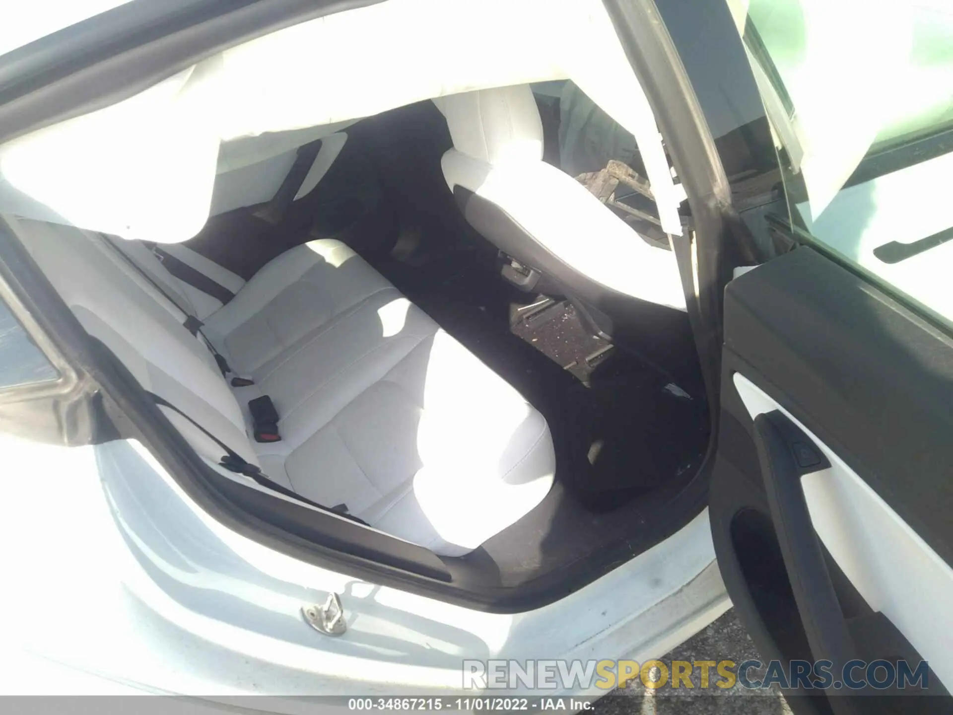 8 Photograph of a damaged car 5YJ3E1EA2MF853707 TESLA MODEL 3 2021