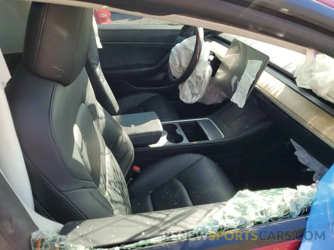 7 Photograph of a damaged car 5YJ3E1EA2MF857448 TESLA MODEL 3 2021