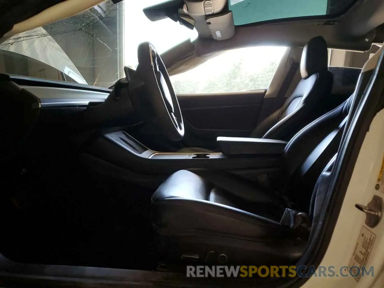 7 Photograph of a damaged car 5YJ3E1EA2MF859703 TESLA MODEL 3 2021