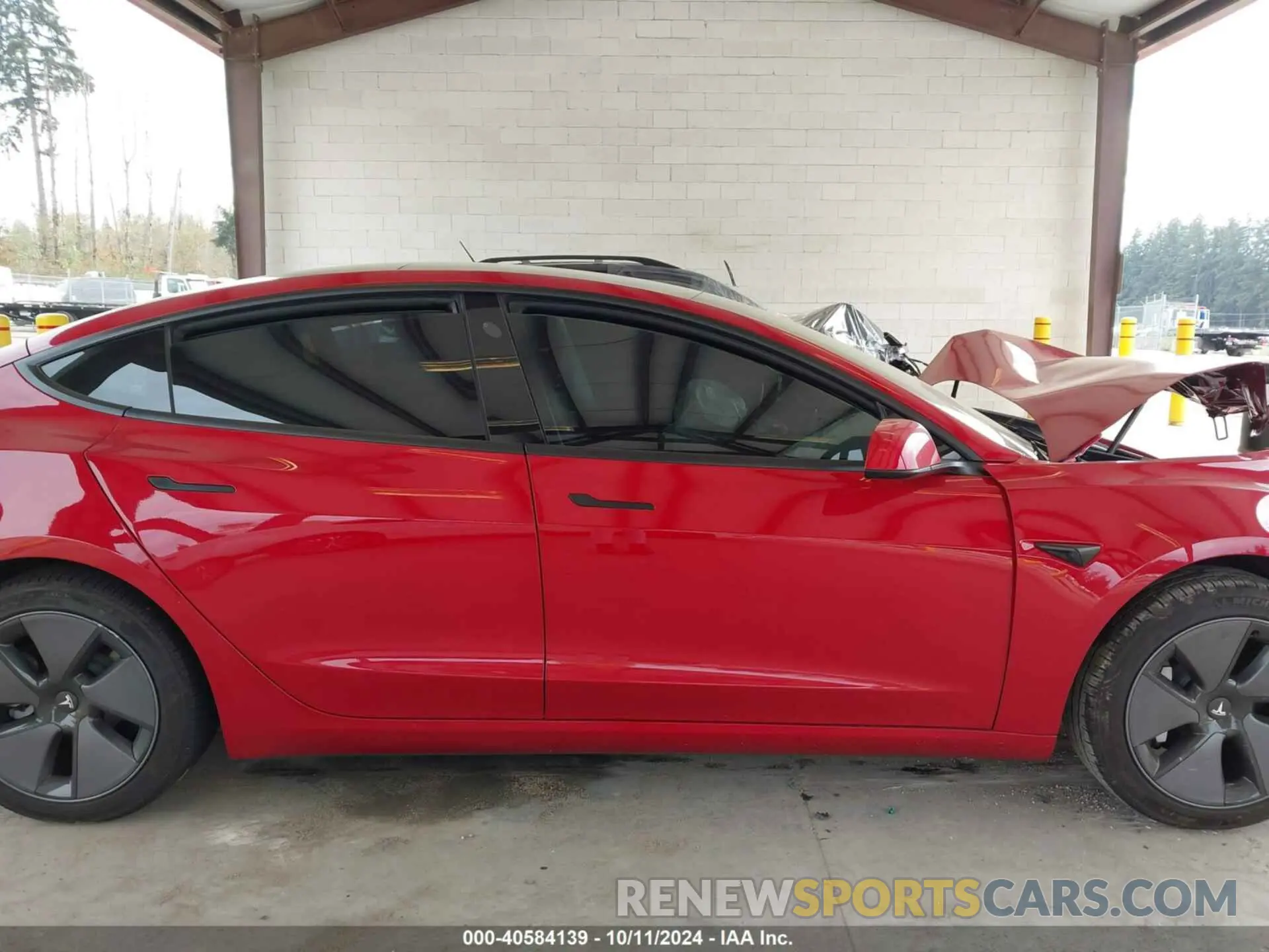 12 Фотография поврежденного автомобиля 5YJ3E1EA2MF866988 TESLA MODEL 3 2021