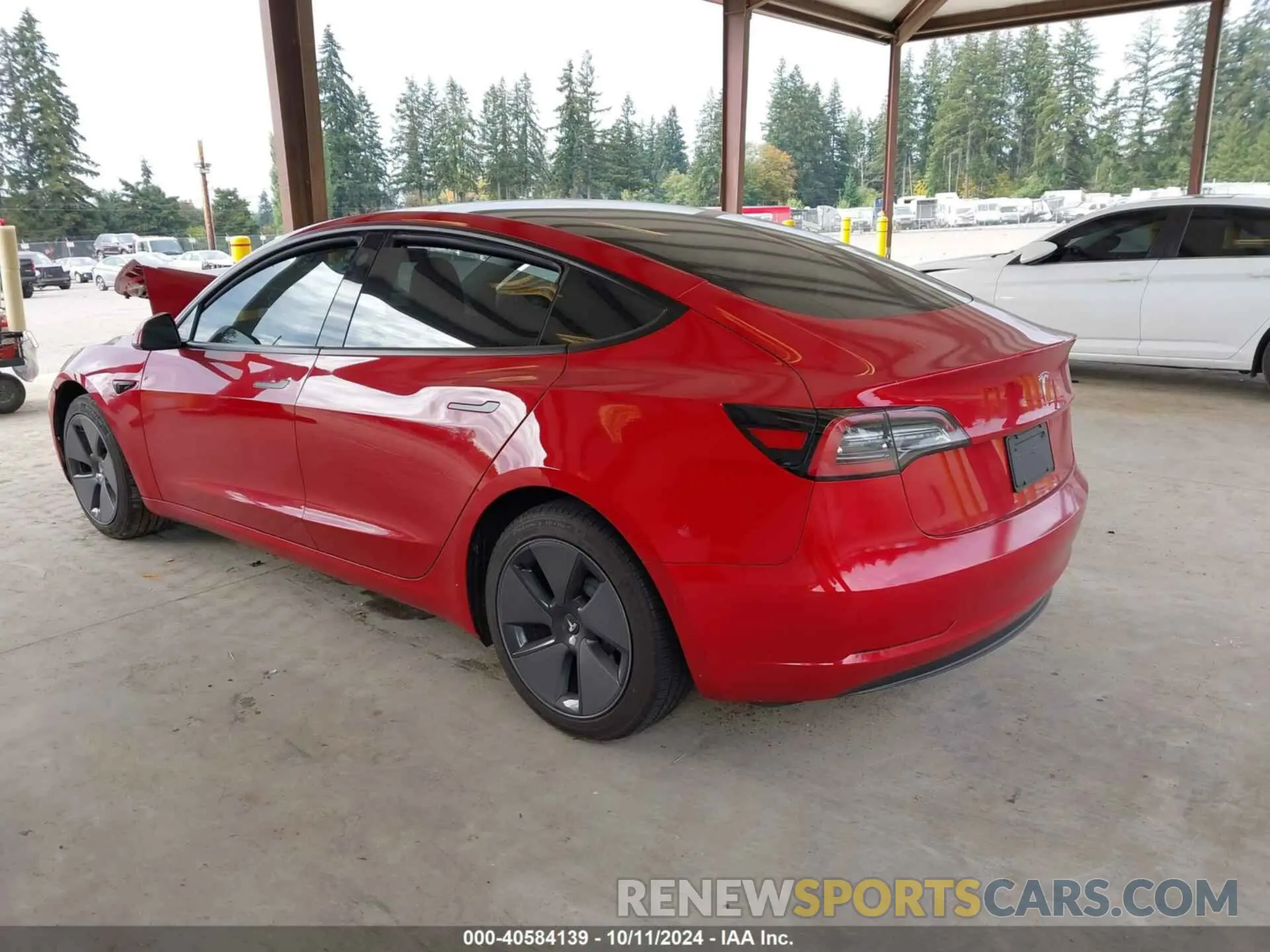 3 Фотография поврежденного автомобиля 5YJ3E1EA2MF866988 TESLA MODEL 3 2021