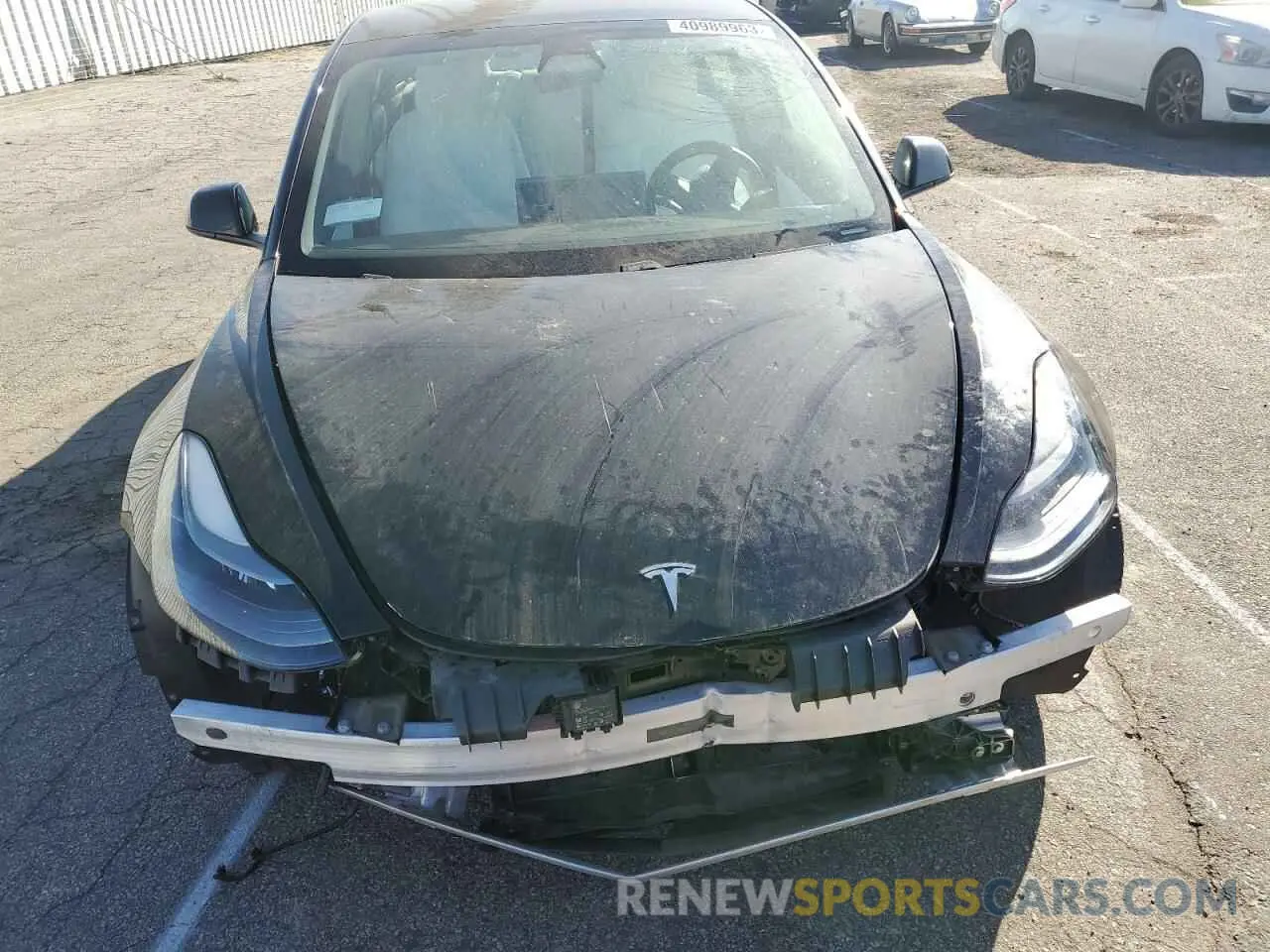 11 Фотография поврежденного автомобиля 5YJ3E1EA2MF878560 TESLA MODEL 3 2021