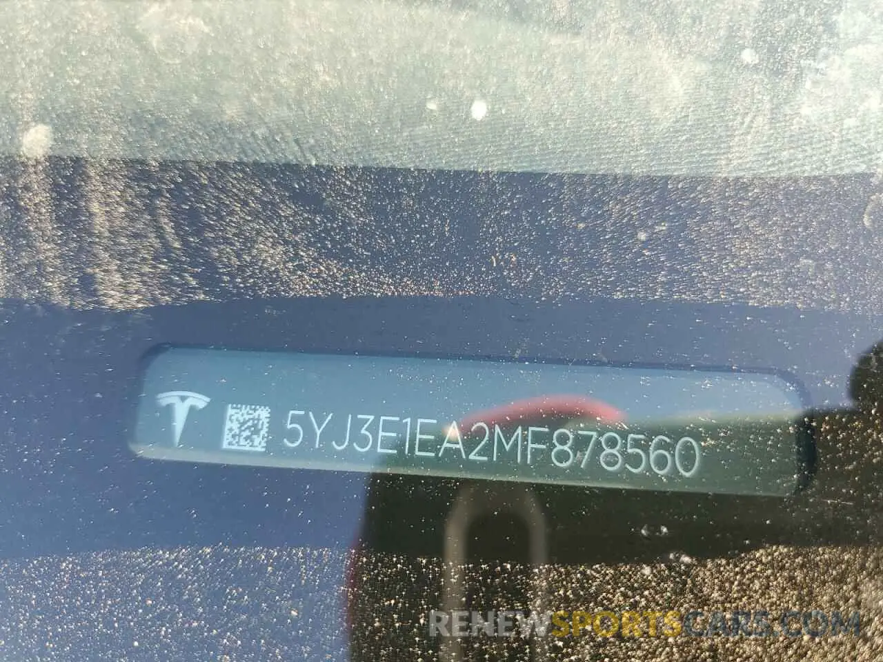 13 Фотография поврежденного автомобиля 5YJ3E1EA2MF878560 TESLA MODEL 3 2021