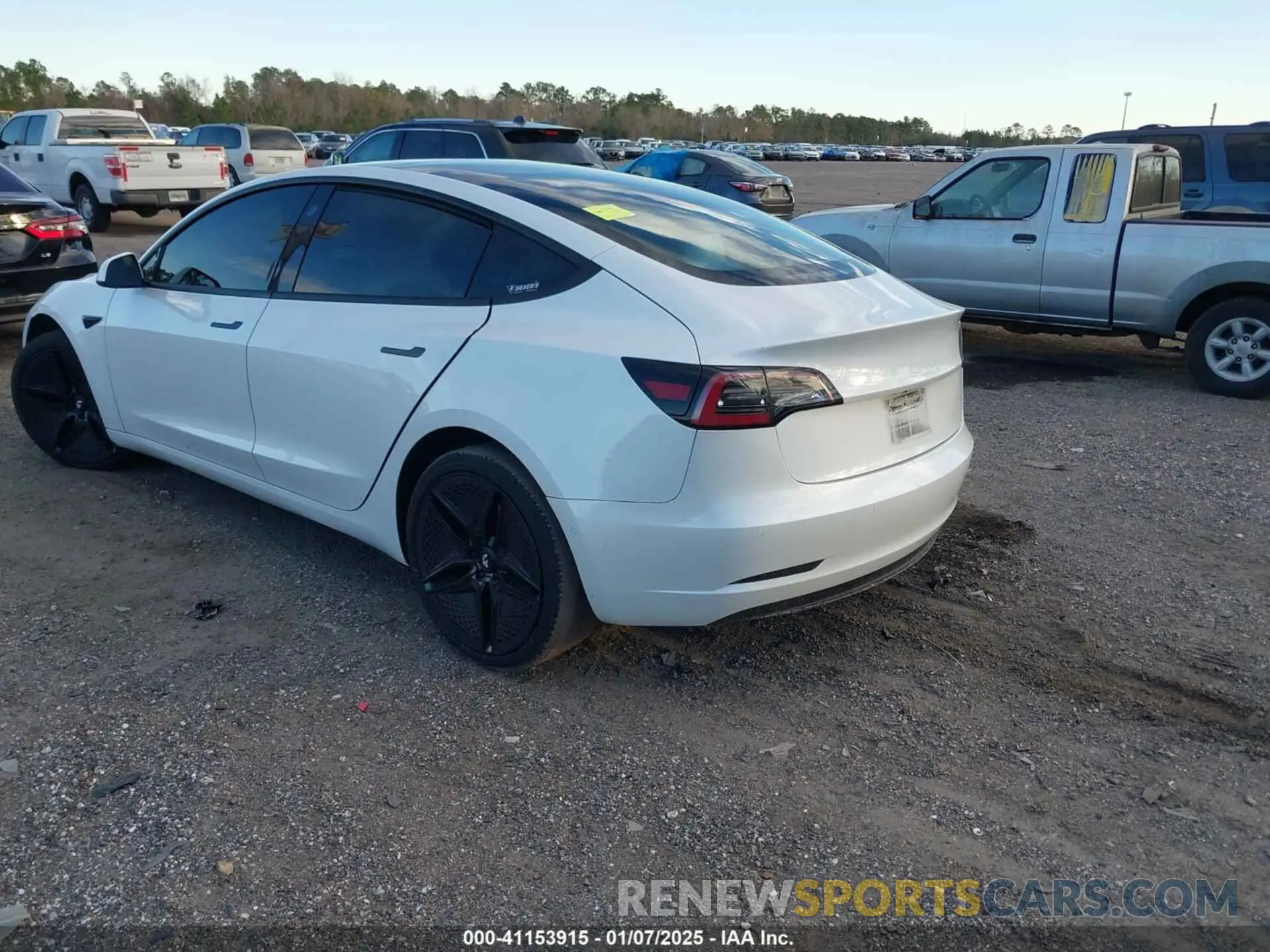 3 Photograph of a damaged car 5YJ3E1EA2MF920502 TESLA MODEL 3 2021