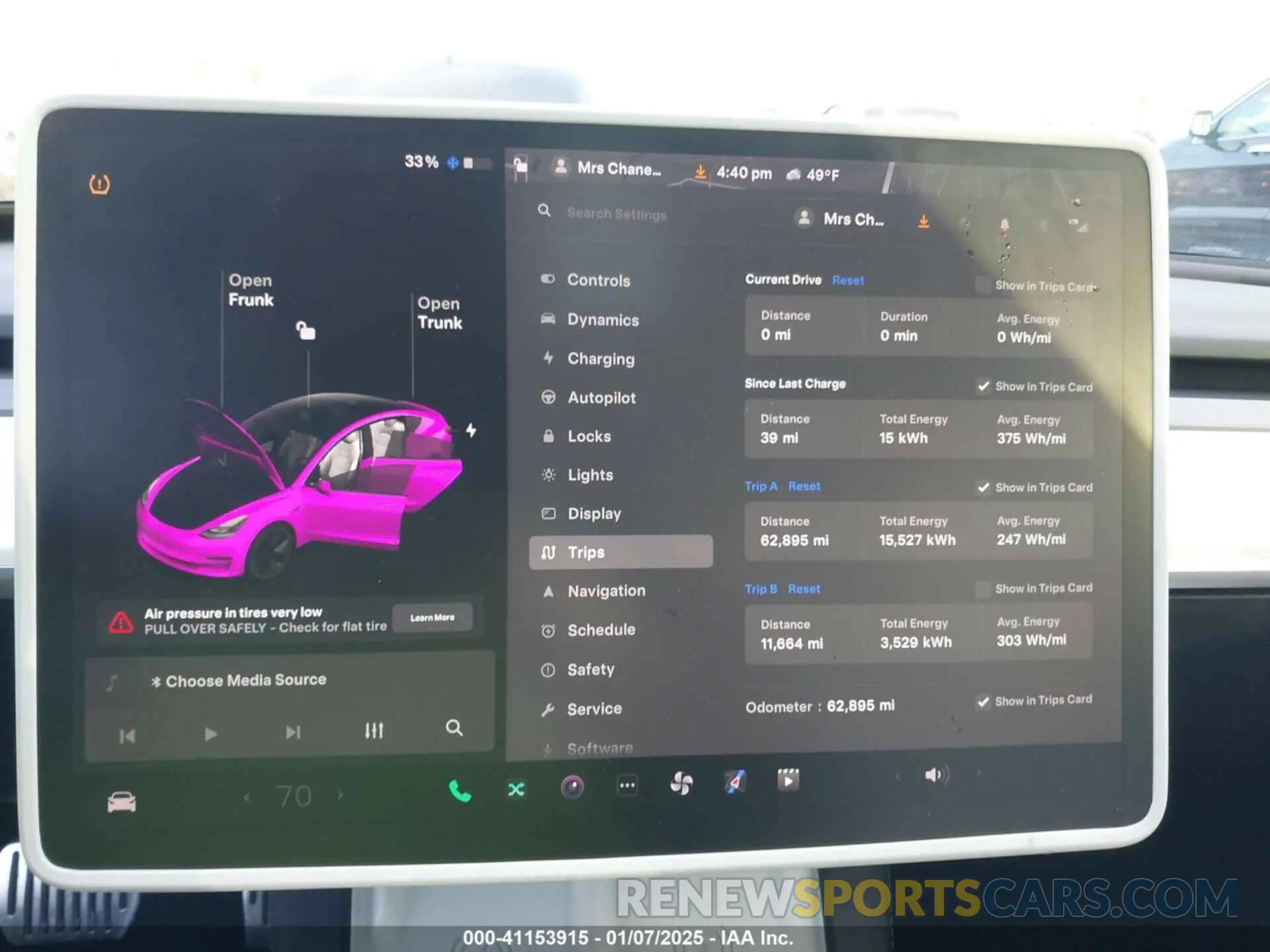 7 Photograph of a damaged car 5YJ3E1EA2MF920502 TESLA MODEL 3 2021