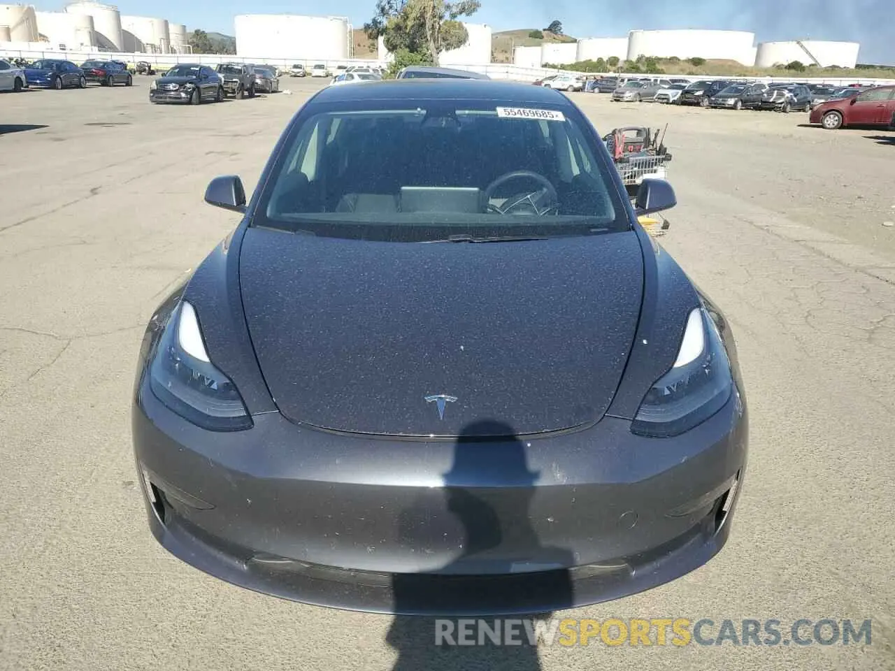5 Photograph of a damaged car 5YJ3E1EA2MF942712 TESLA MODEL 3 2021