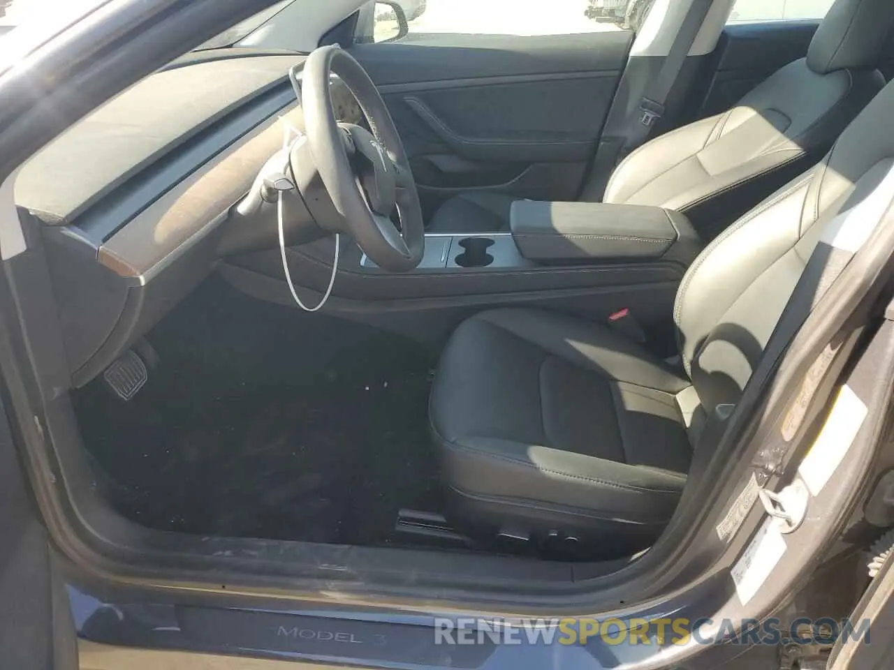 7 Photograph of a damaged car 5YJ3E1EA2MF942712 TESLA MODEL 3 2021
