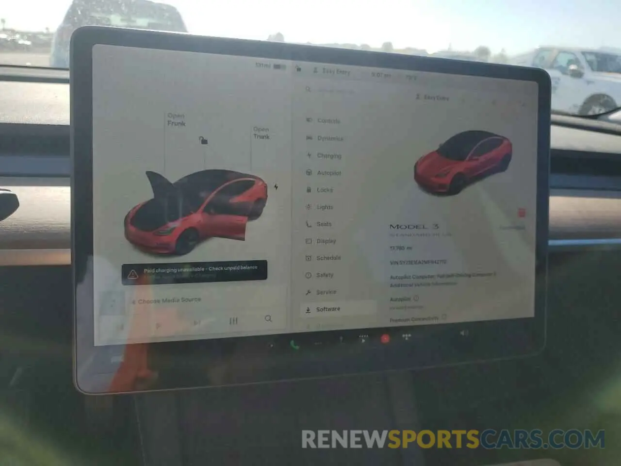 9 Photograph of a damaged car 5YJ3E1EA2MF942712 TESLA MODEL 3 2021