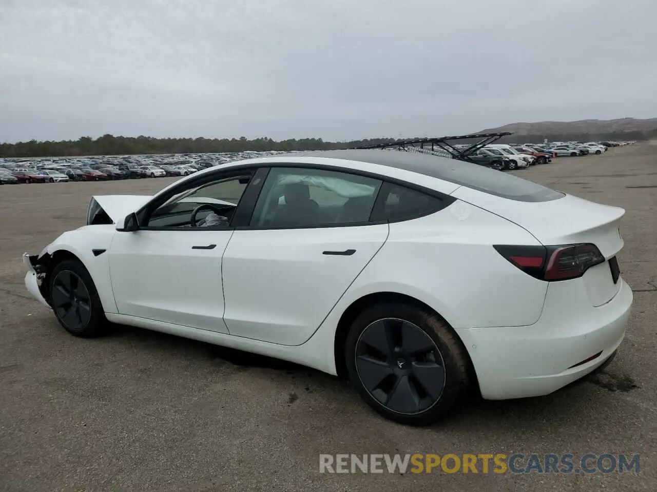 2 Фотография поврежденного автомобиля 5YJ3E1EA2MF961406 TESLA MODEL 3 2021